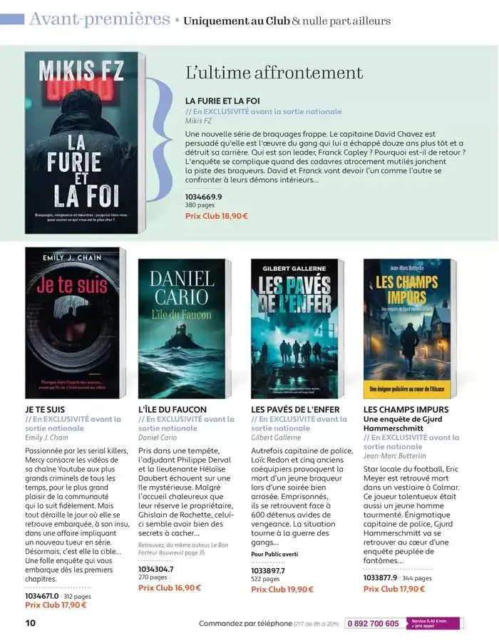 Mars - Avril 2025 du 4 mars au 30 avril 2025 - Catalogue page 10