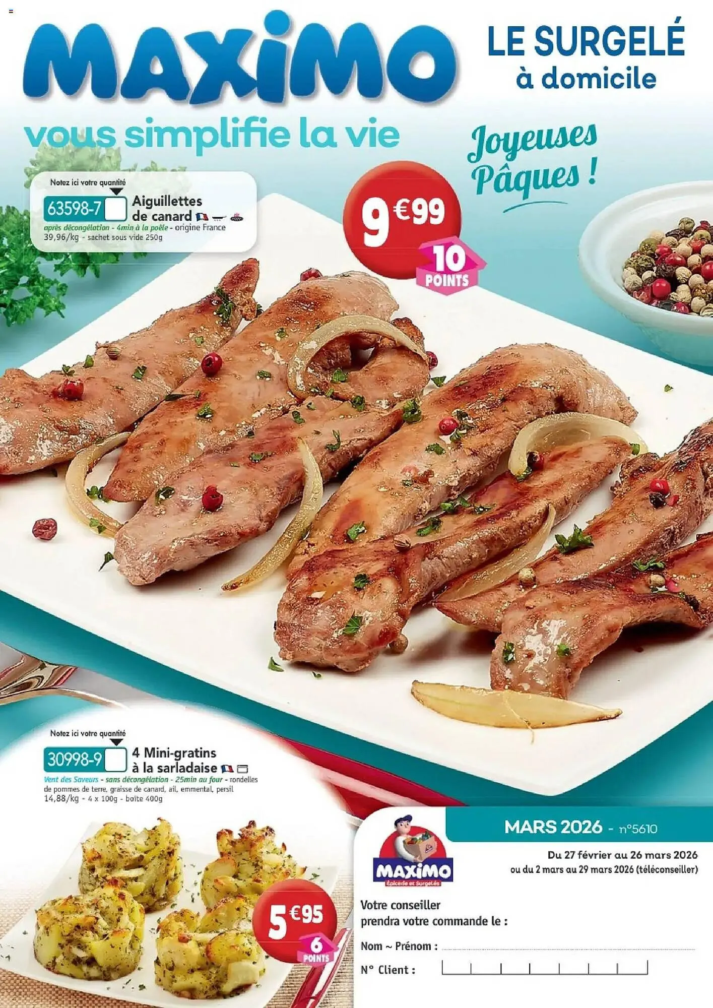 Catalogue Maximo du 2 mars au 29 mars 2026 - Catalogue page 1
