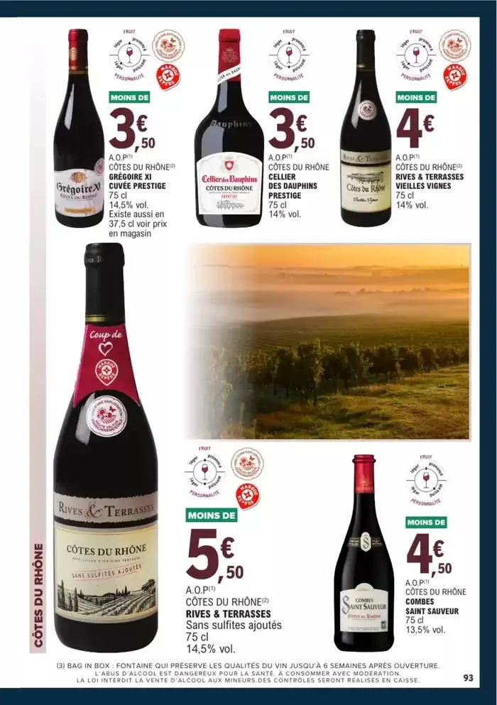 GUIDES DES VINS 2024/2025 du 1 avril au 31 décembre 2025 - Catalogue page 120