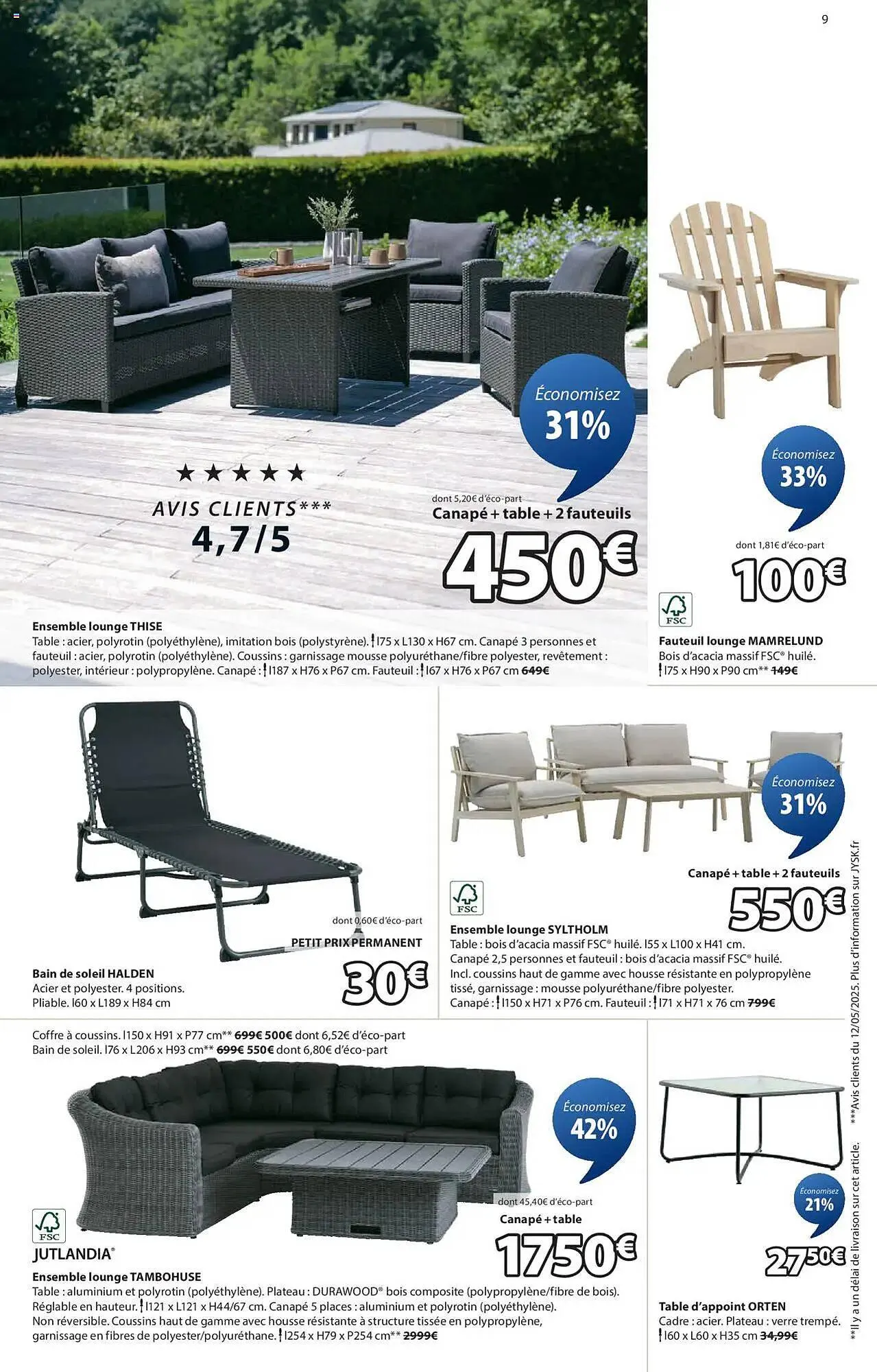 Catalogue JYSK du 24 juin au 21 juillet 2025 - Catalogue page 9