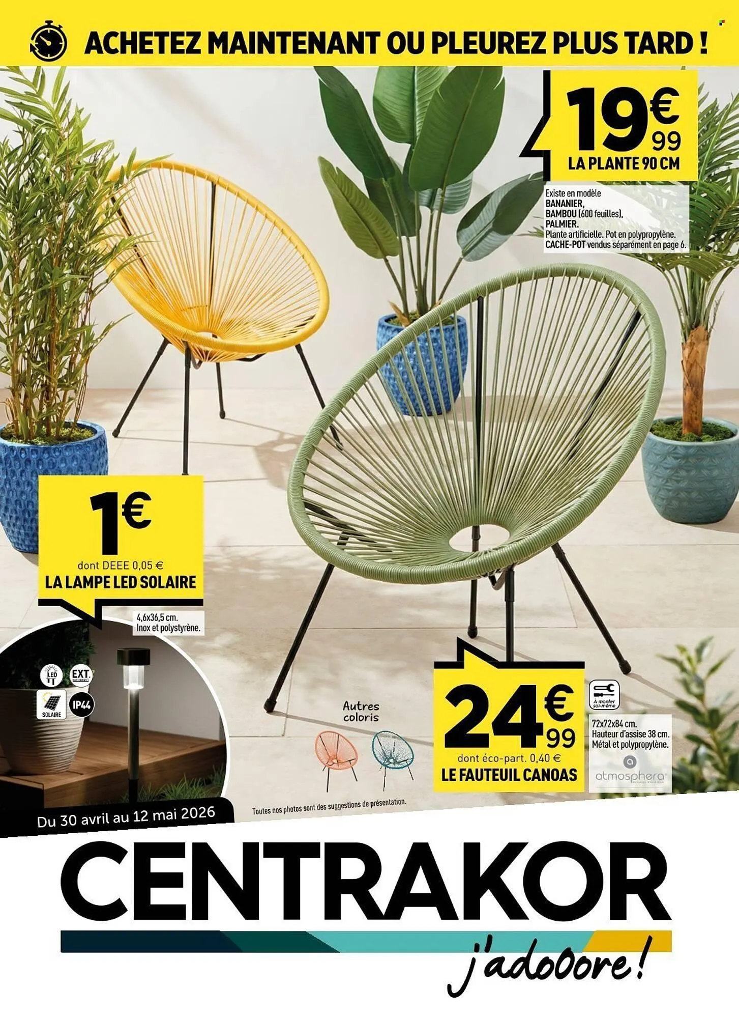 Catalogue Centrakor du 30 avril au 12 mai 2026 - Catalogue page 1