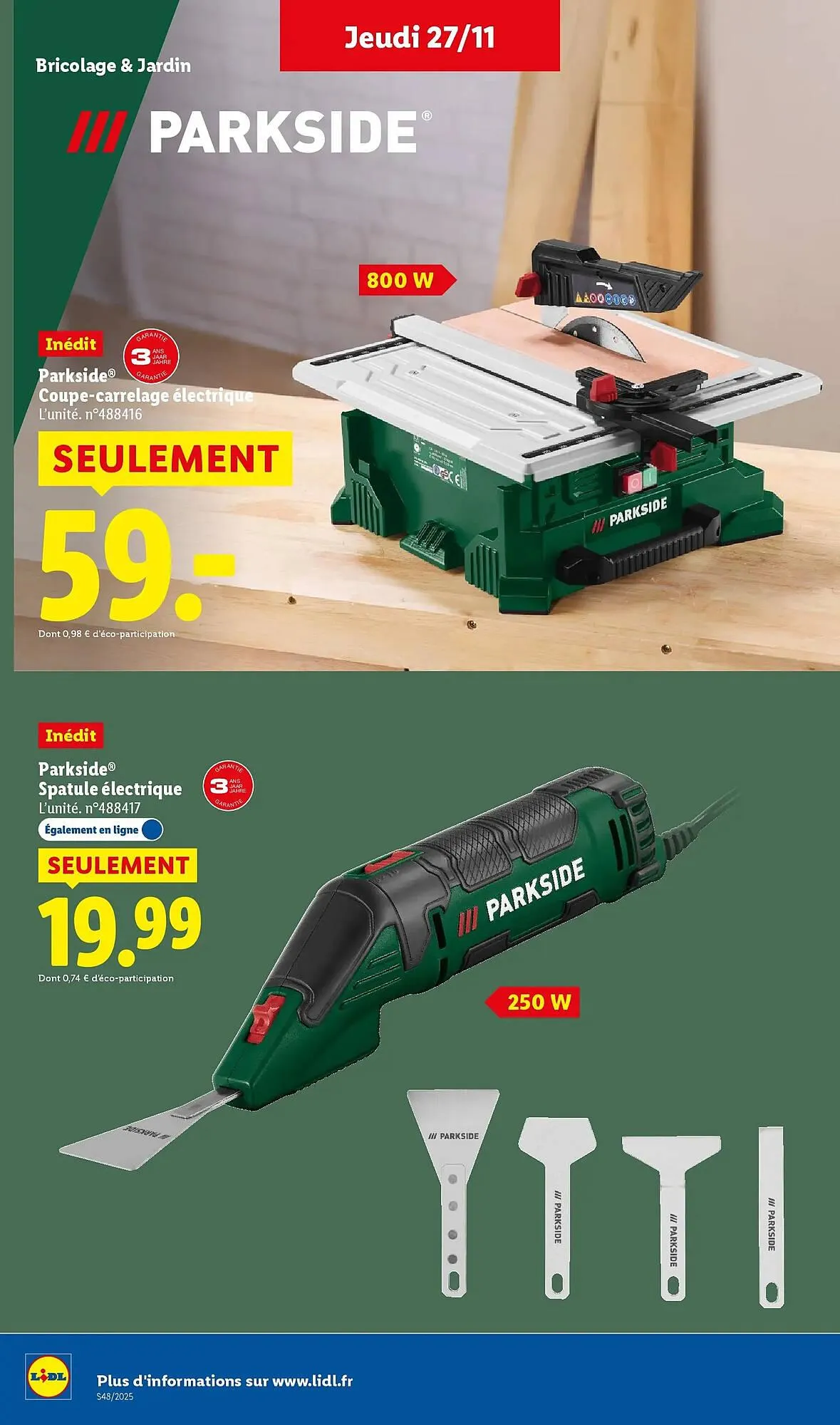 Catalogue Lidl du 26 novembre au 30 novembre 2025 - Catalogue page 56