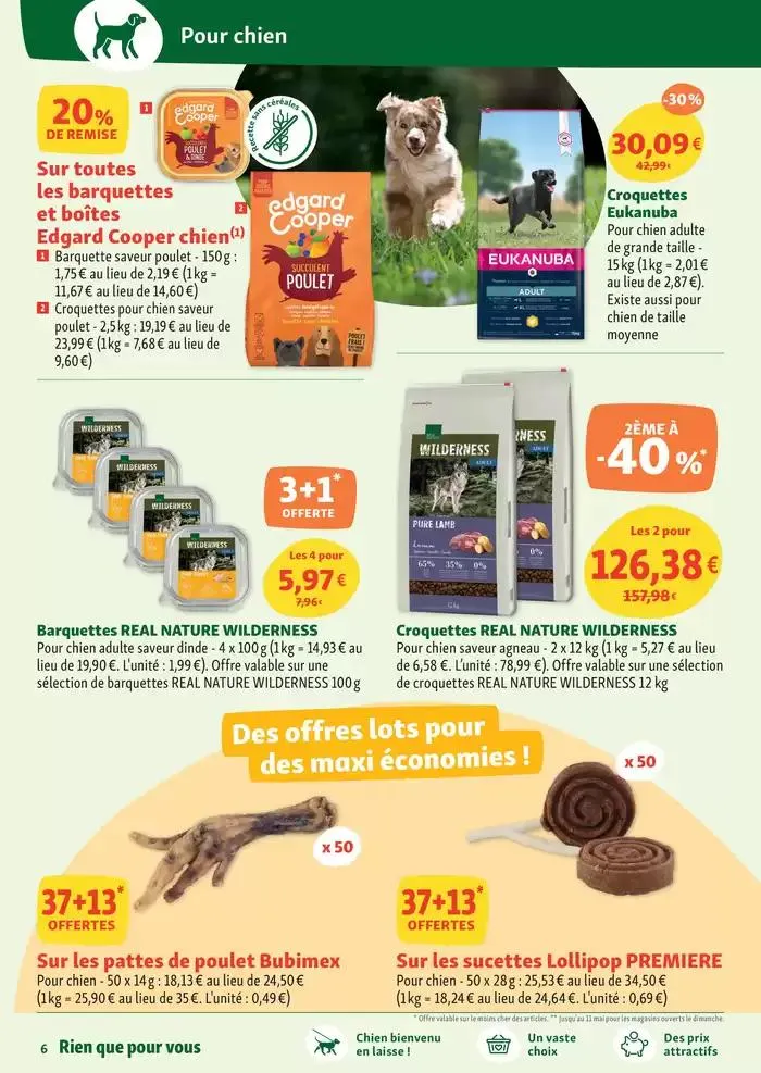 Maxi Zoo, tout pour vos animaux - Bouliac de nouveau prêt à vous accueillir! du 30 avril au 10 mai 2025 - Catalogue page 6