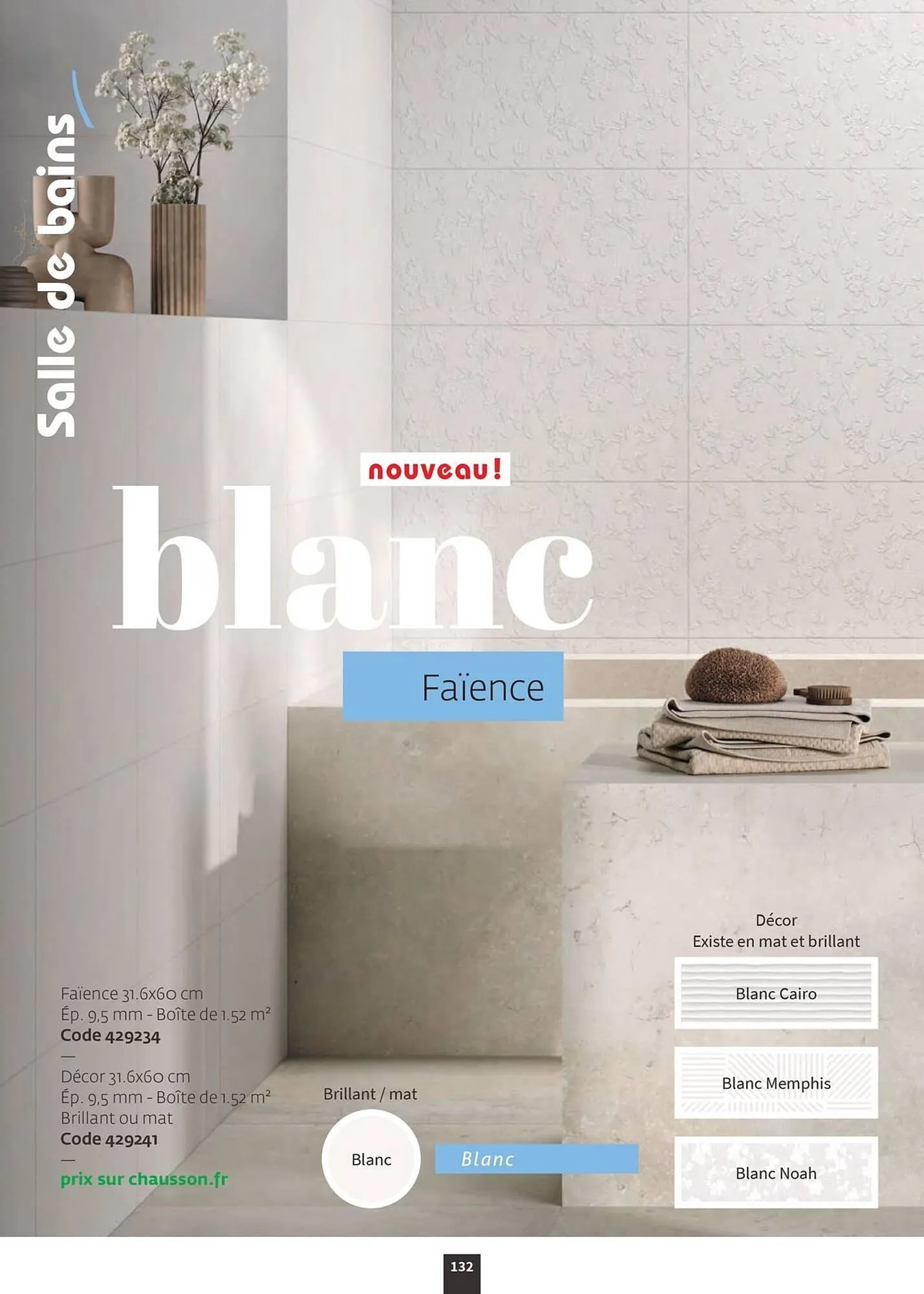 Catalogue Chausson Matériaux du 12 septembre au 31 décembre 2026 - Catalogue page 134