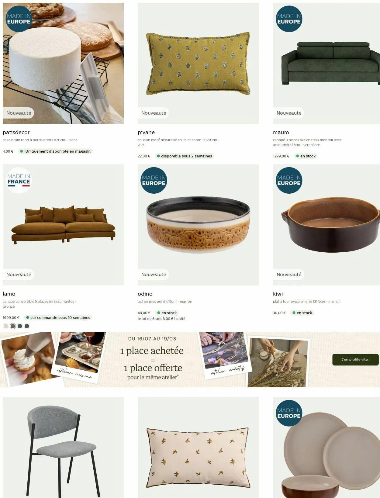 Alinéa Catalogue actuel du 4 août au 10 août 2025 - Catalogue page 20