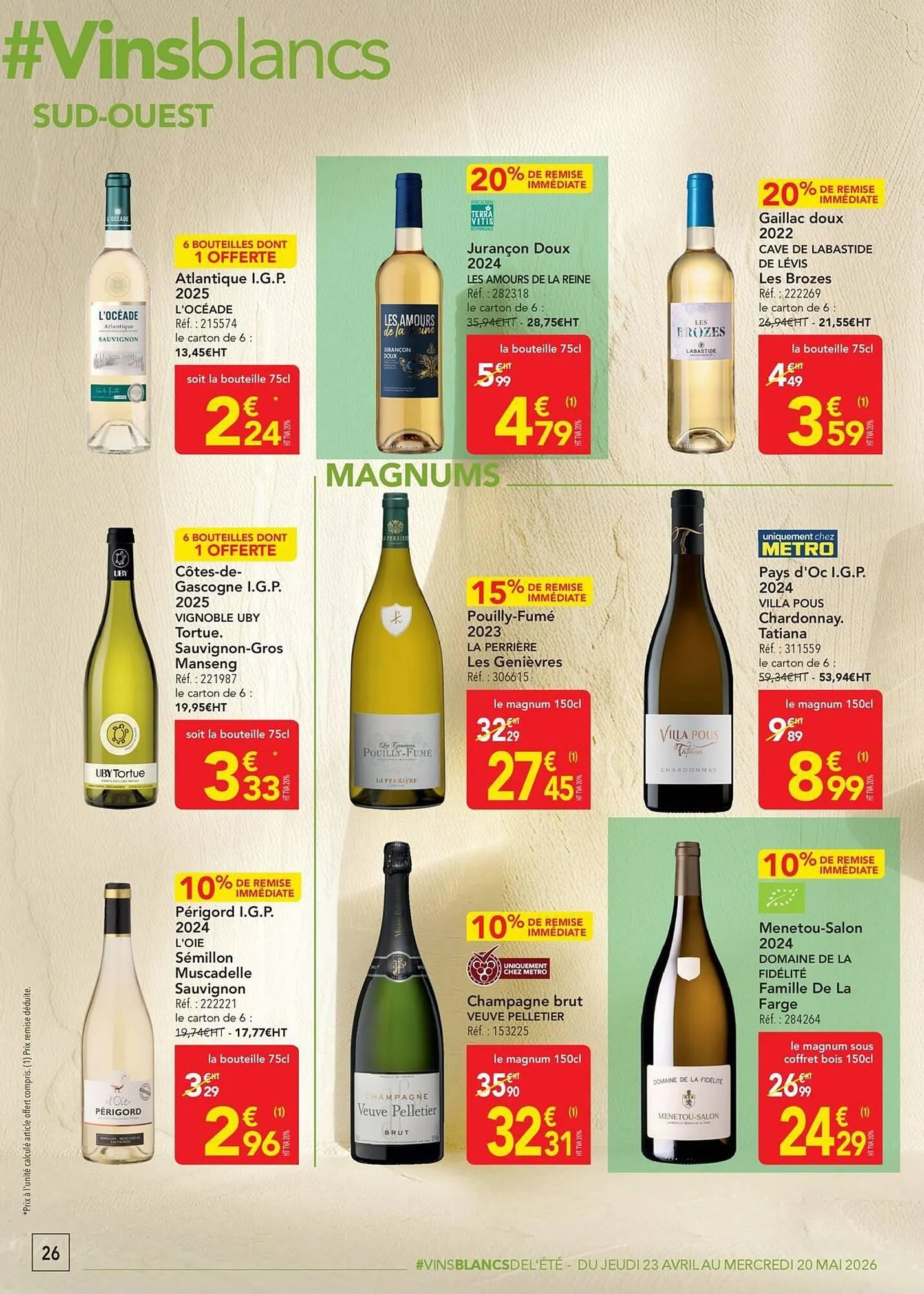 Catalogue METRO du 28 avril au 20 mai 2026 - Catalogue page 26
