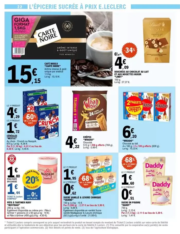 TRAFIC POUVOIR ACHAT 6 - MIXTE du 6 mai au 17 mai 2025 - Catalogue page 22