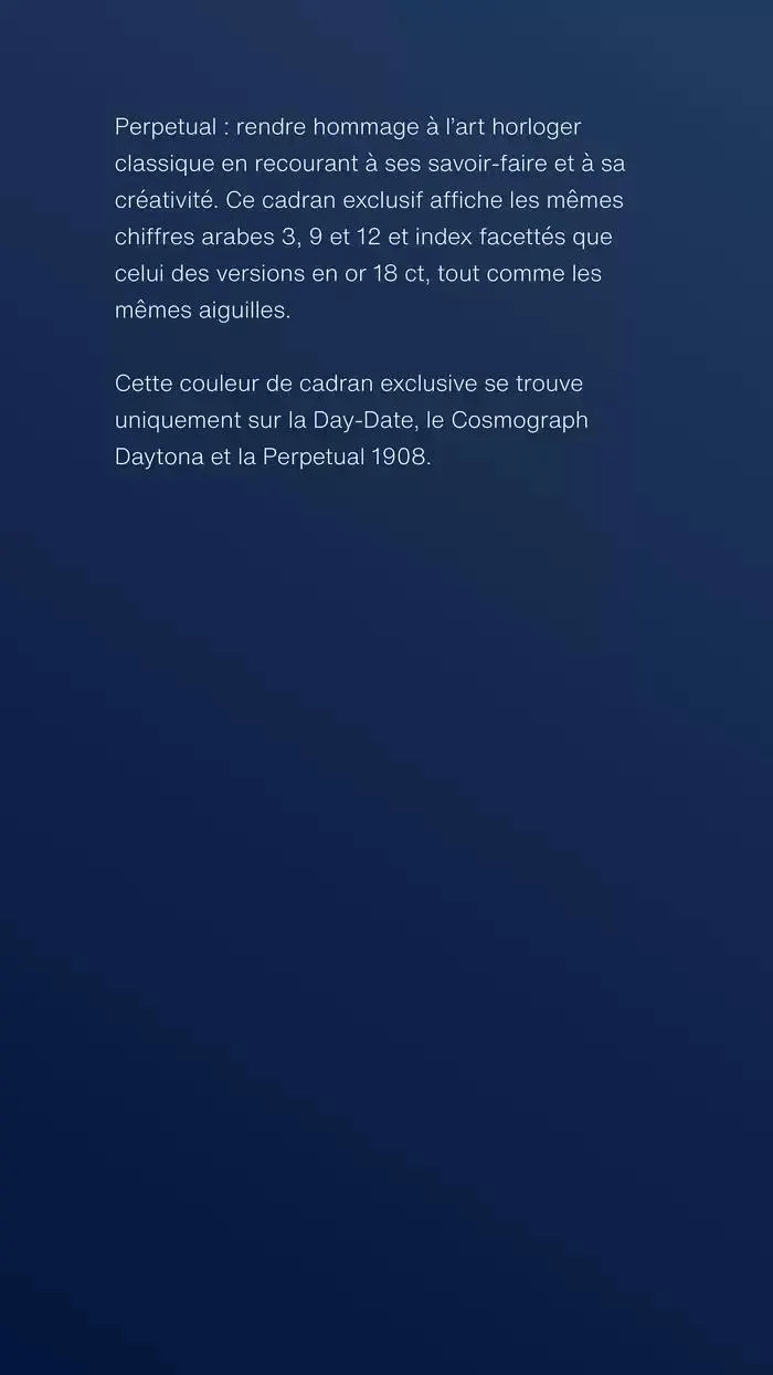 Rolex 1908 du 13 décembre au 13 décembre 2025 - Catalogue page 4