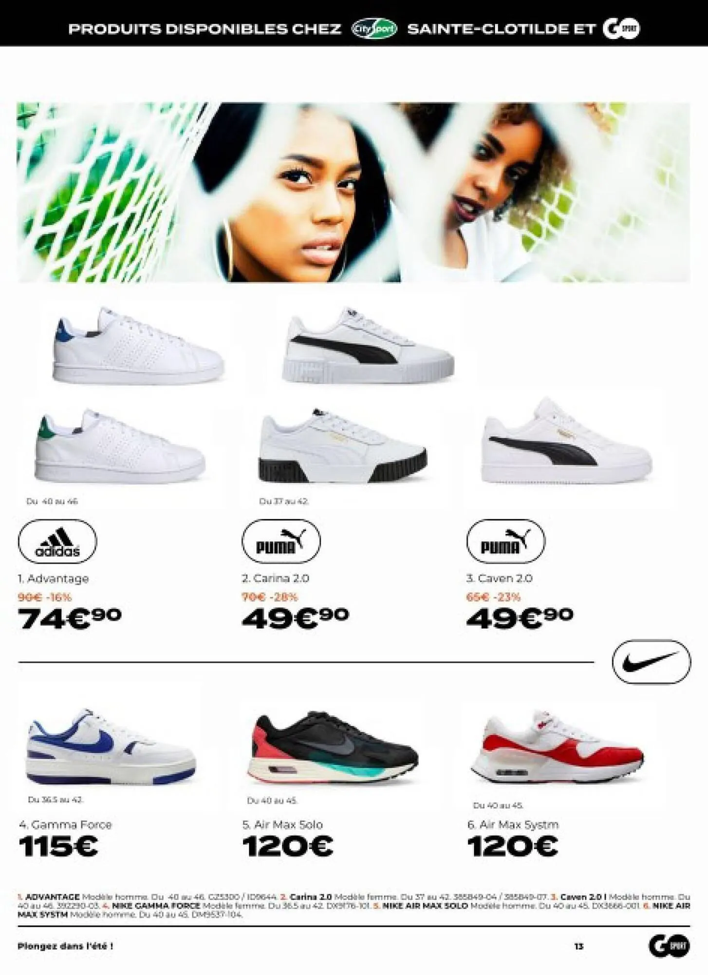 Catalogue Go Sport du 10 octobre au 29 octobre 2023 - Catalogue page 13