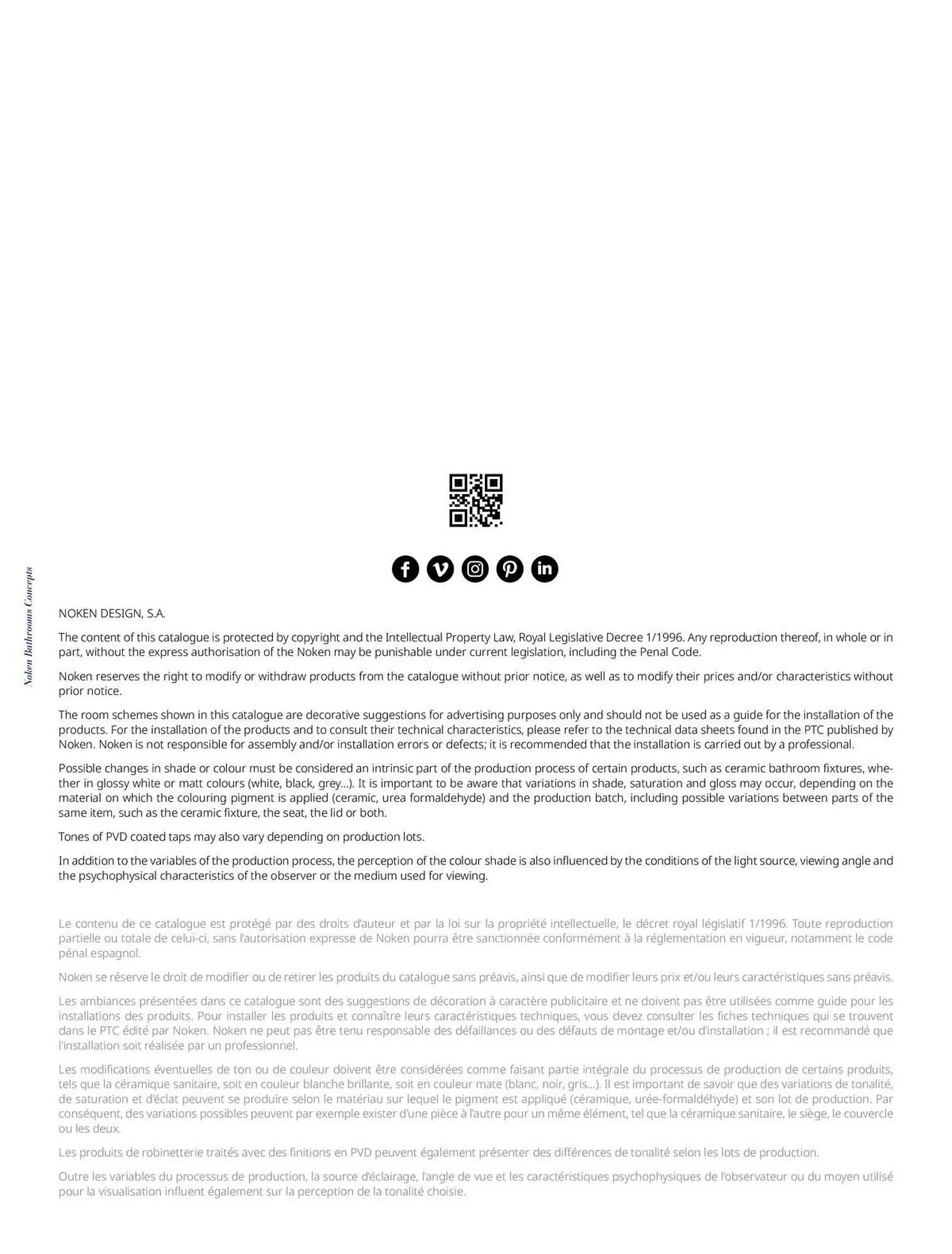 Catalogue Porcelanosa du 2 octobre au 31 décembre 2025 - Catalogue page 70