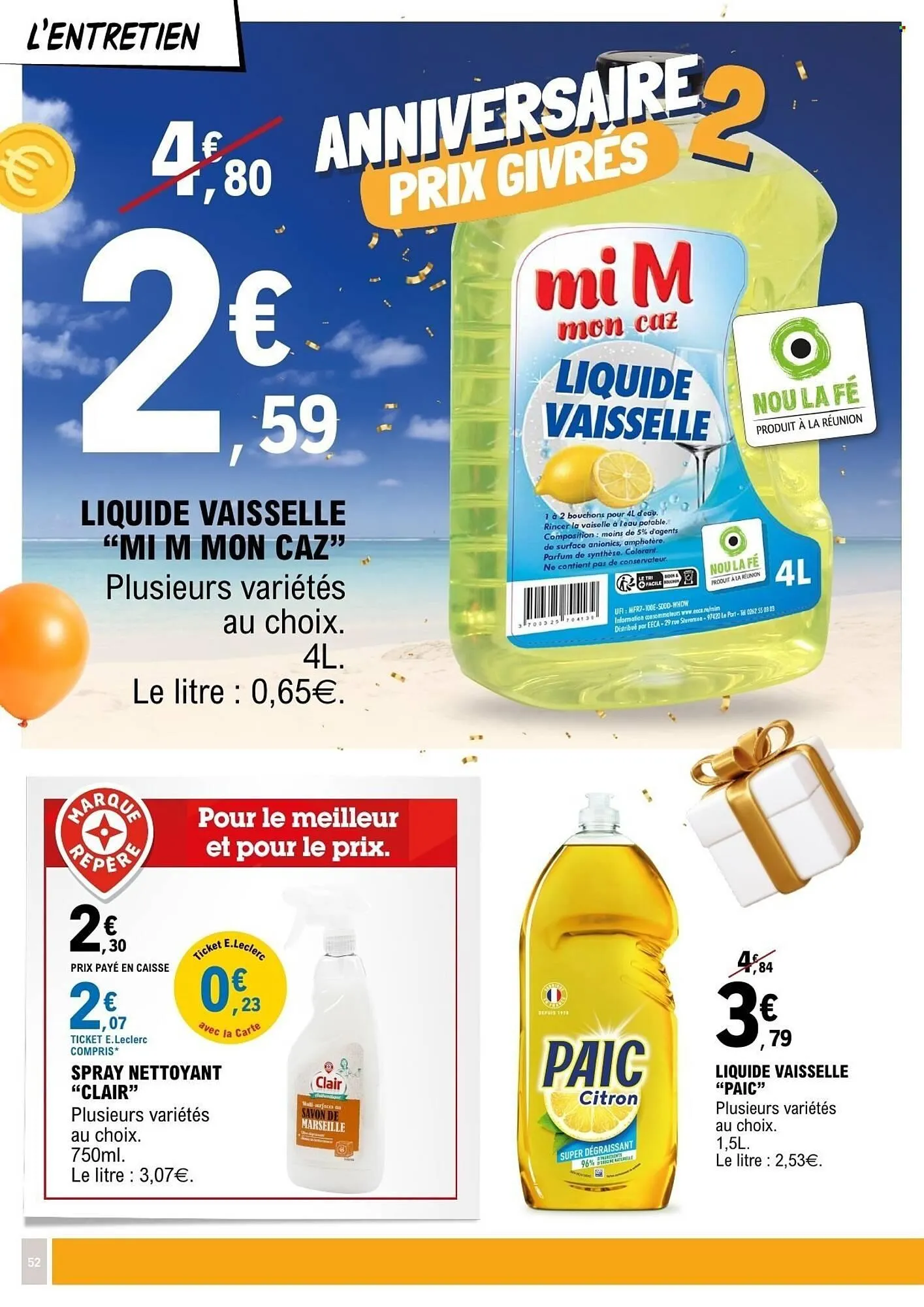 Catalogue E.Leclerc du 10 mars au 22 mars 2026 - Catalogue page 52