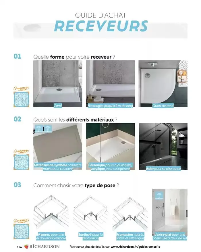 SALLE DE DE BAINS ET CARRELAGE 2025 du 11 avril au 31 décembre 2025 - Catalogue page 128