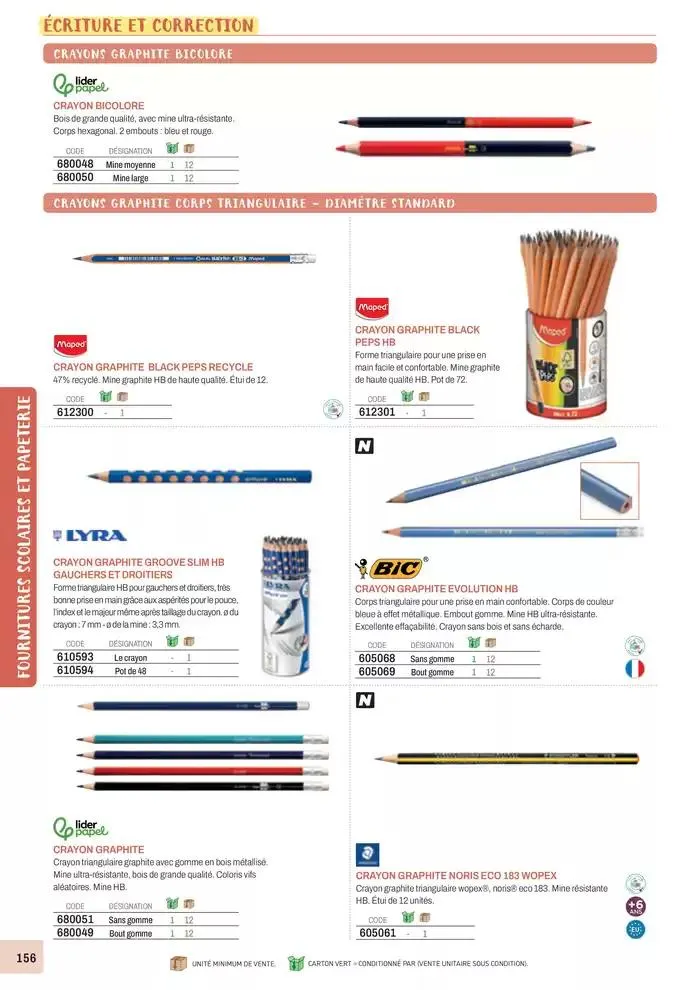 Nos Catalogues Thématiques du 1 janvier au 31 décembre 2025 - Catalogue page 158