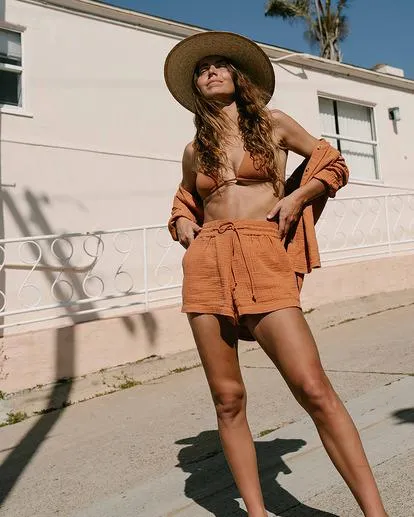 Day Tripper - Short à taille élastique pour Femme