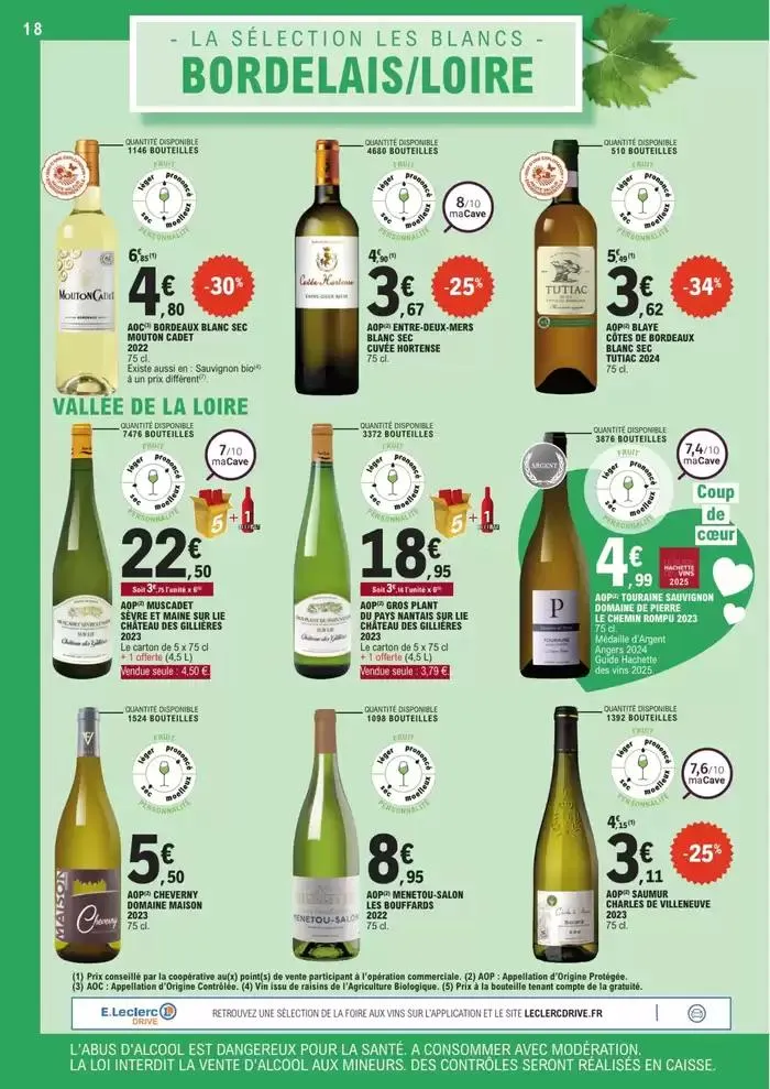 FOIRE AUX VINS DE PRINTEMPS - MIXTE du 8 avril au 19 avril 2025 - Catalogue page 18