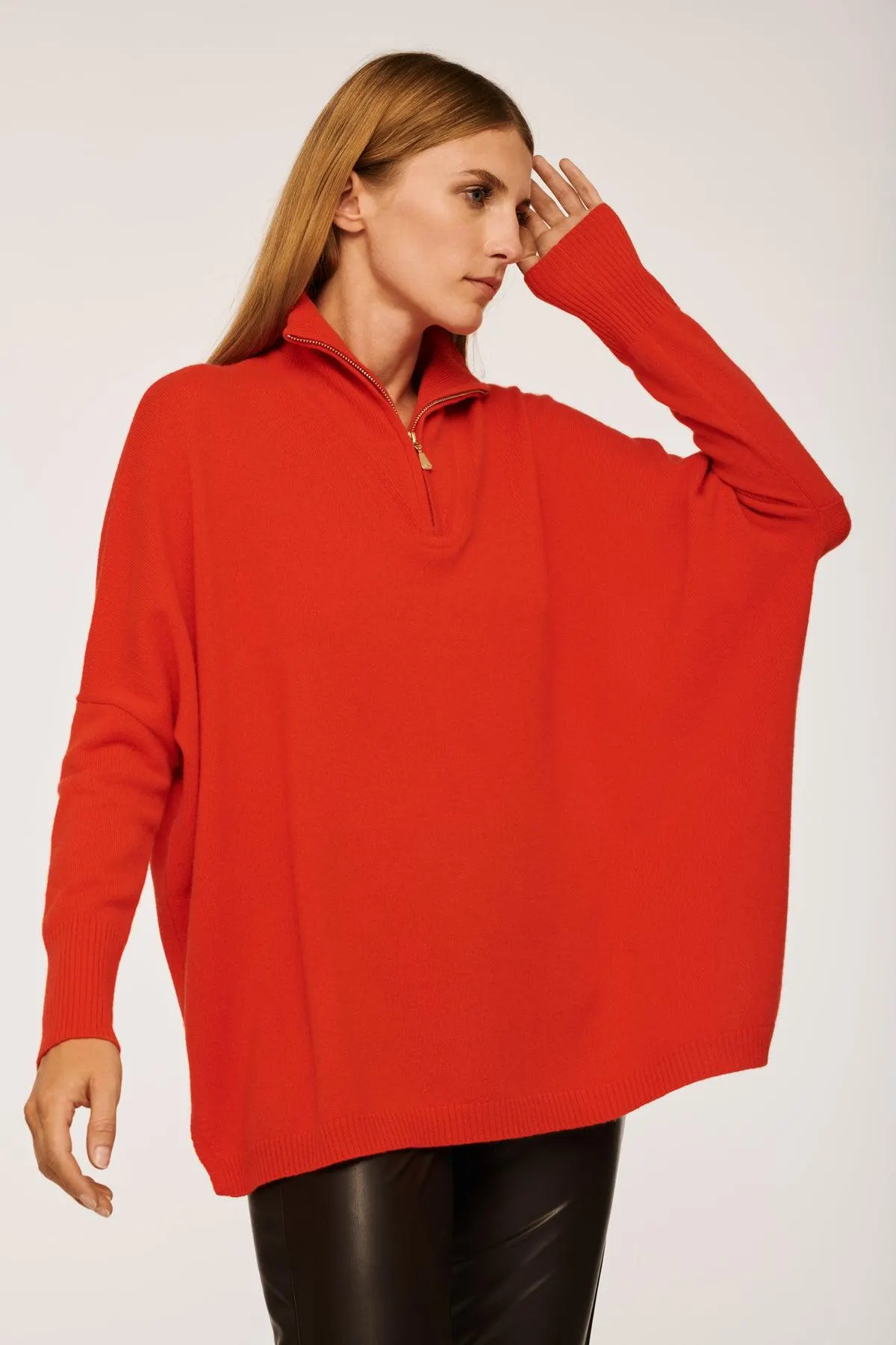 Pull en cachemire col camionneur