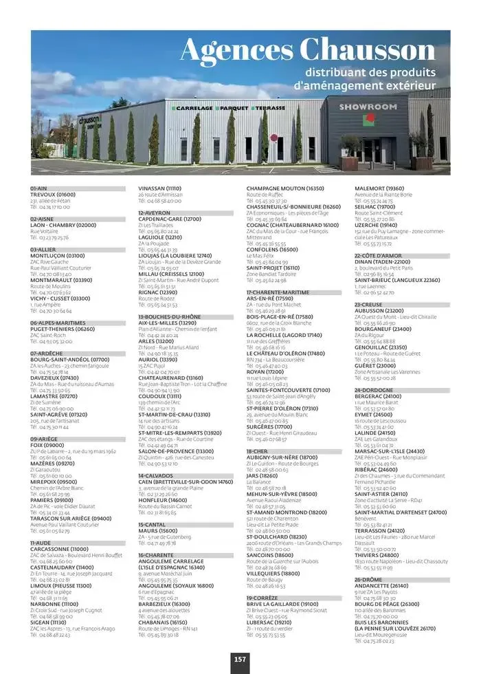 Aménagez votre extérieur SAISON 2025 du 1 janvier au 31 décembre 2025 - Catalogue page 159