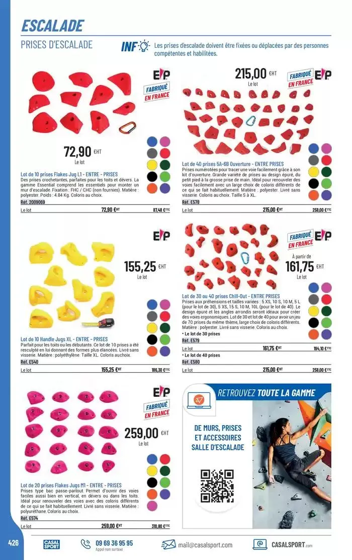 ÉQUIPEMENT SPORTIF du 6 mars au 31 décembre 2025 - Catalogue page 398