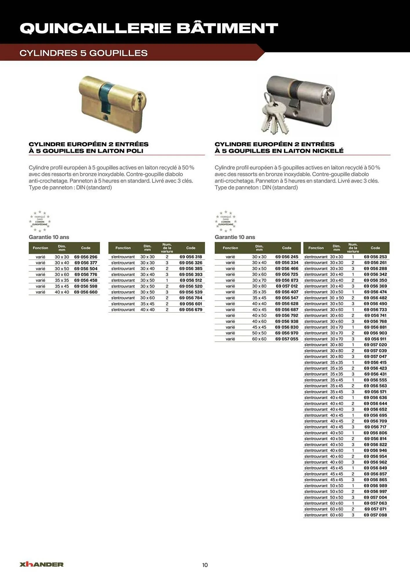 Catalogue Prolians du 2 septembre au 31 décembre 2025 - Catalogue page 10