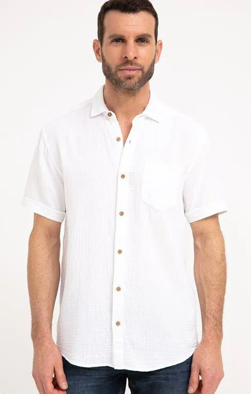 Chemise manches courtes DOUBLE GAZE