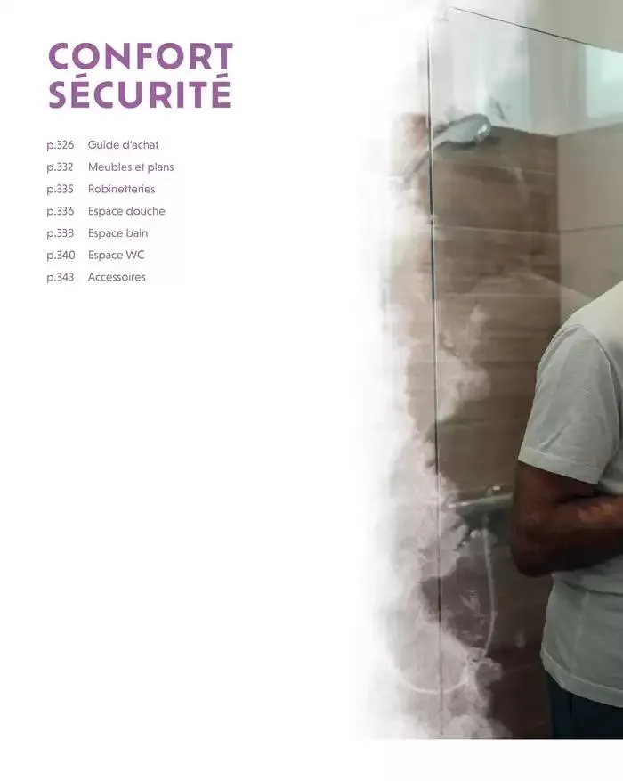 SALLE DE DE BAINS ET CARRELAGE 2025 du 11 avril au 31 décembre 2025 - Catalogue page 326