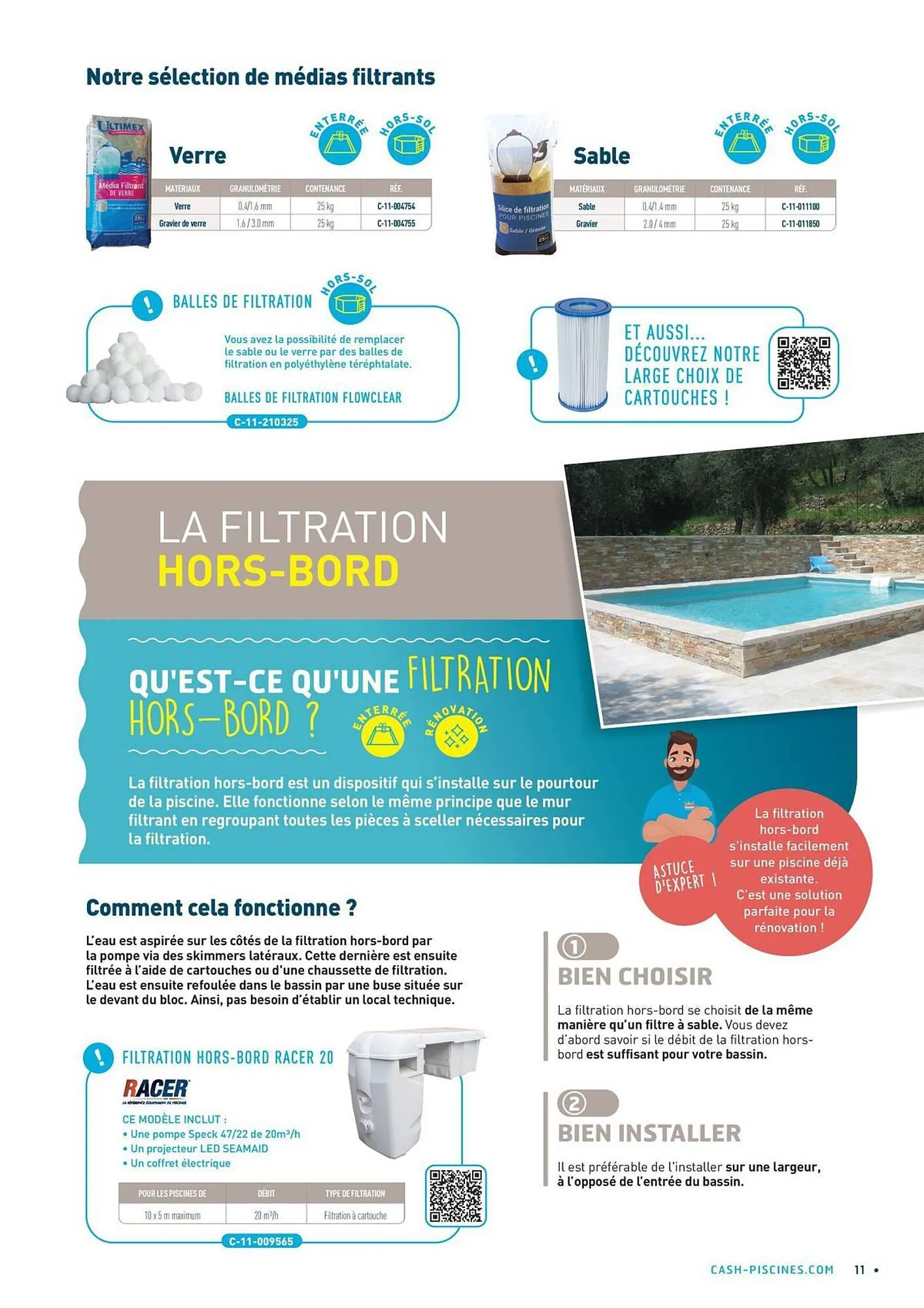 Catalogue Cash Piscines du 9 octobre au 31 décembre 2023 - Catalogue page 11