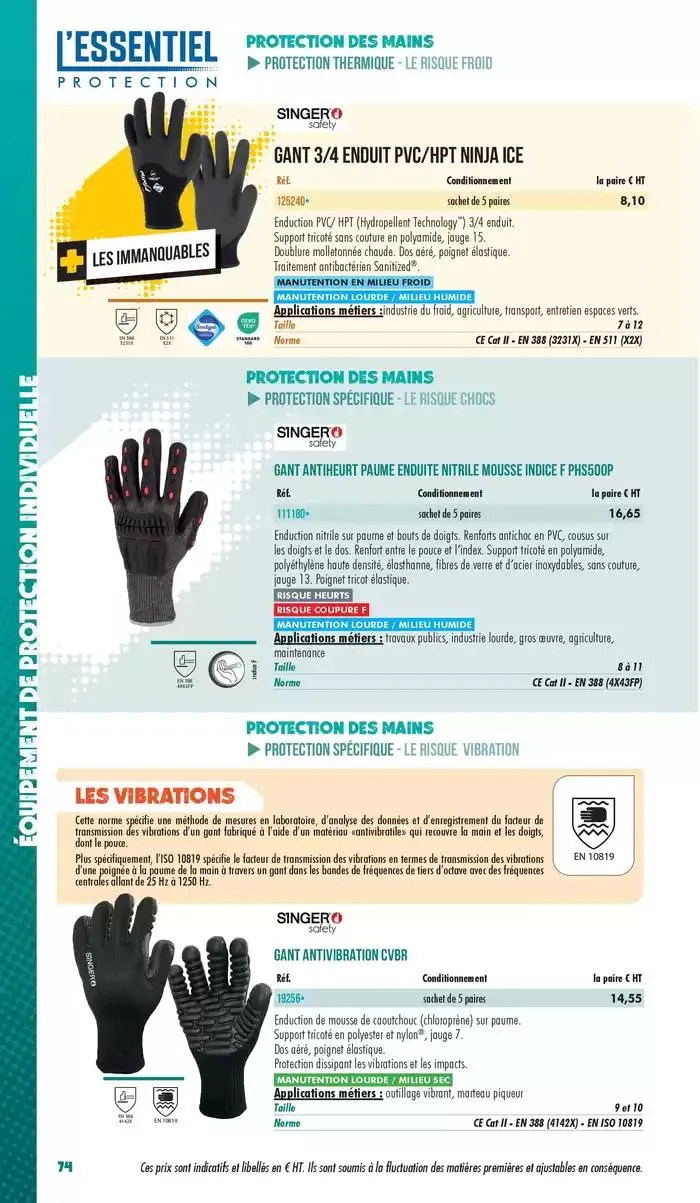 Essentiel Protection 2025 tarifé du 3 mars au 31 décembre 2025 - Catalogue page 76
