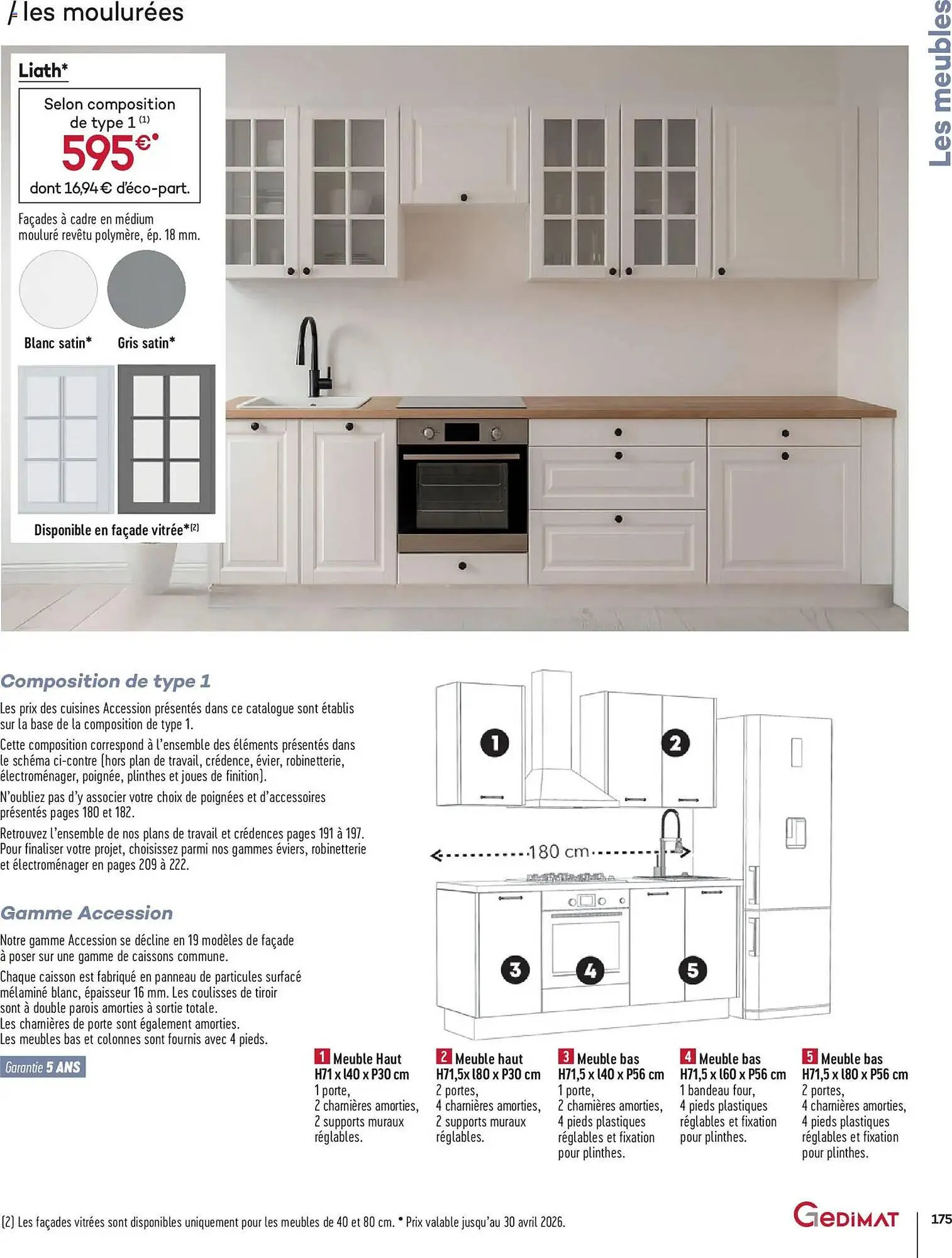 Catalogue Gedimat du 1 avril au 30 avril 2026 - Catalogue page 175