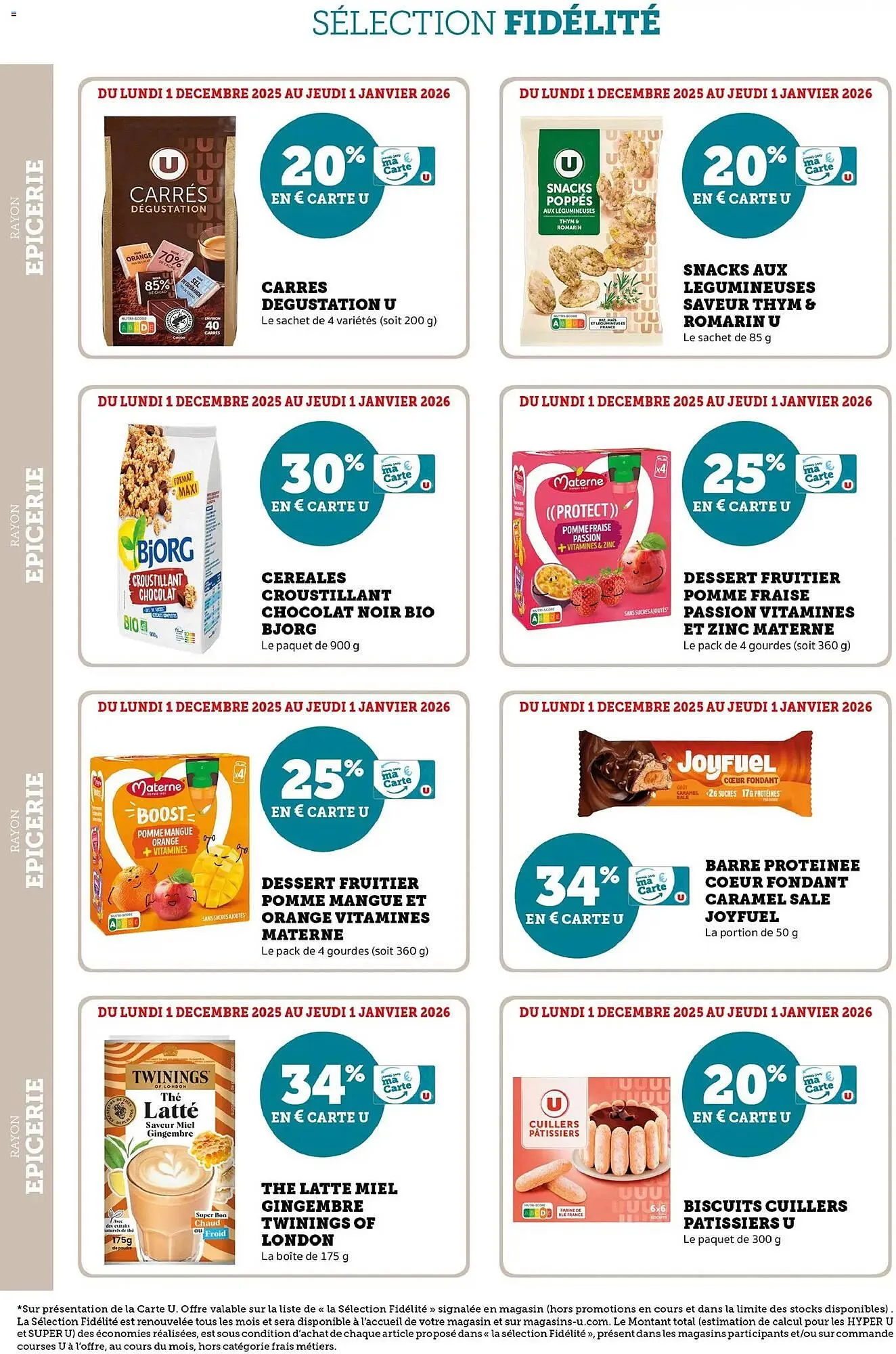 Catalogue Super U du 1 décembre au 1 janvier 2026 - Catalogue page 20