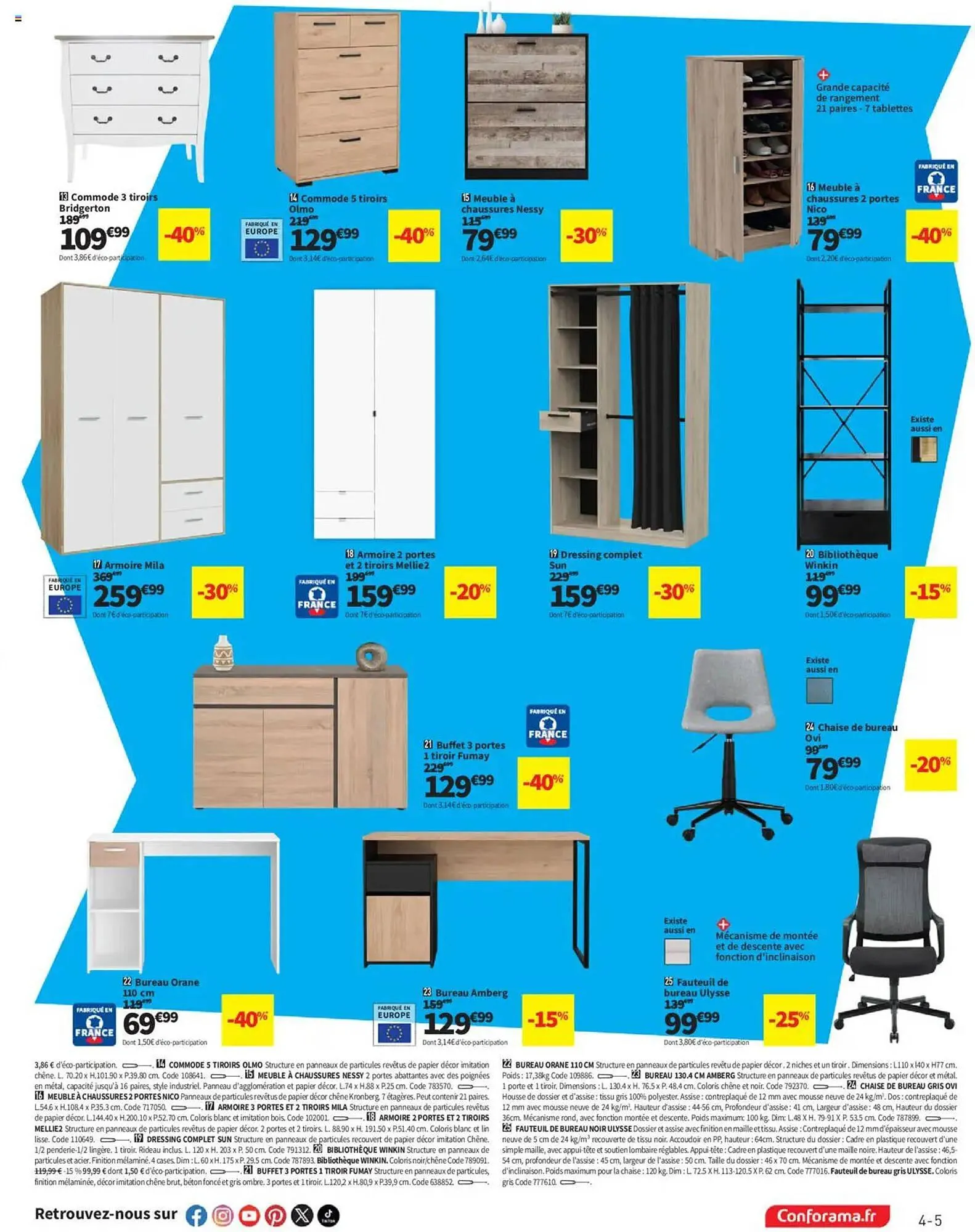 Catalogue Conforama du 25 juin au 22 juillet 2025 - Catalogue page 5