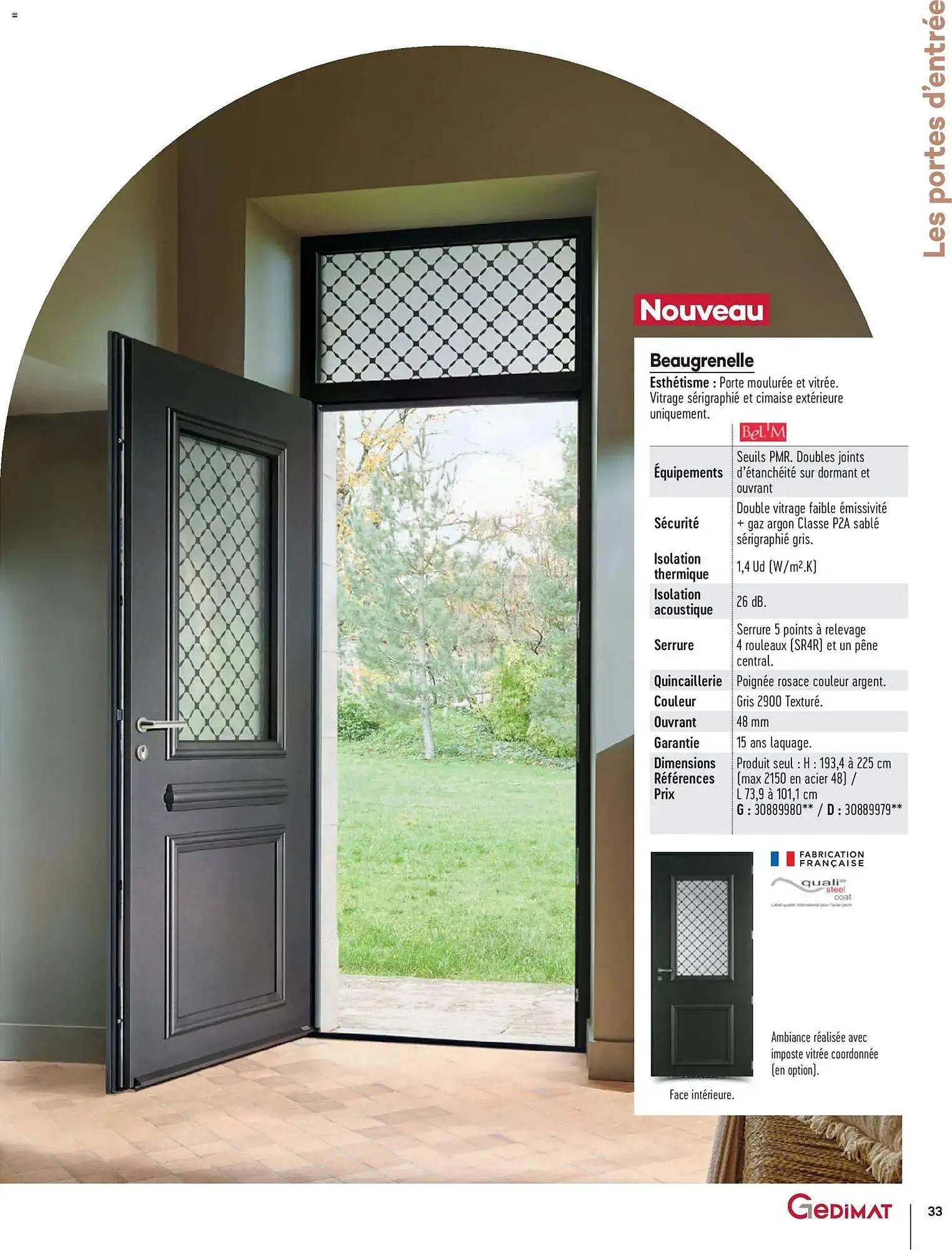 Catalogue Gedimat du 14 avril au 30 avril 2026 - Catalogue page 33