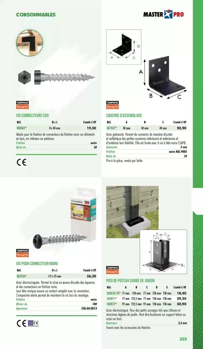 Essentiel Batiment 2025 du 3 janvier au 31 décembre 2025 - Catalogue page 235