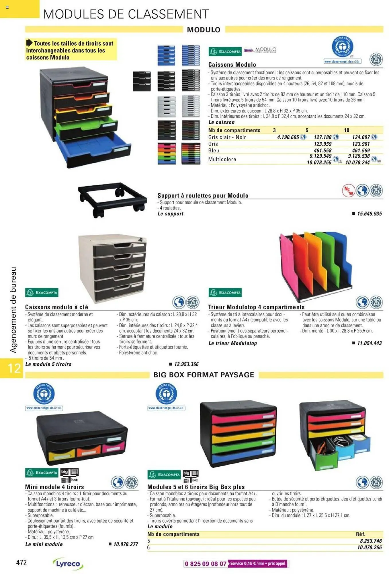 Catalogue Lyreco du 15 mai au 31 décembre 2023 - Catalogue page 472