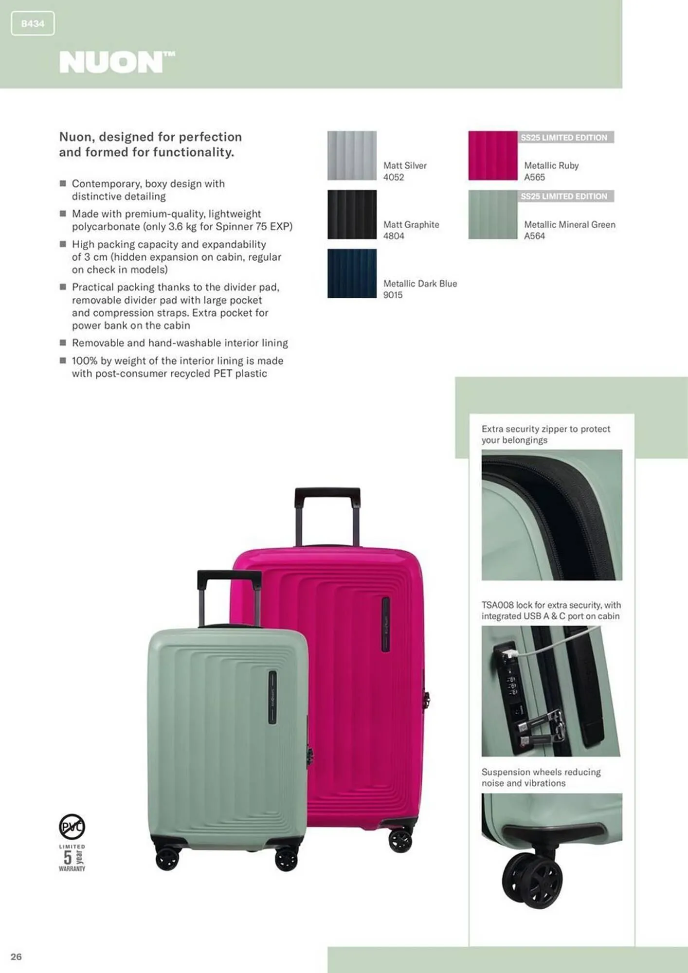 Catalogue Samsonite du 23 décembre au 31 décembre 2025 - Catalogue page 109