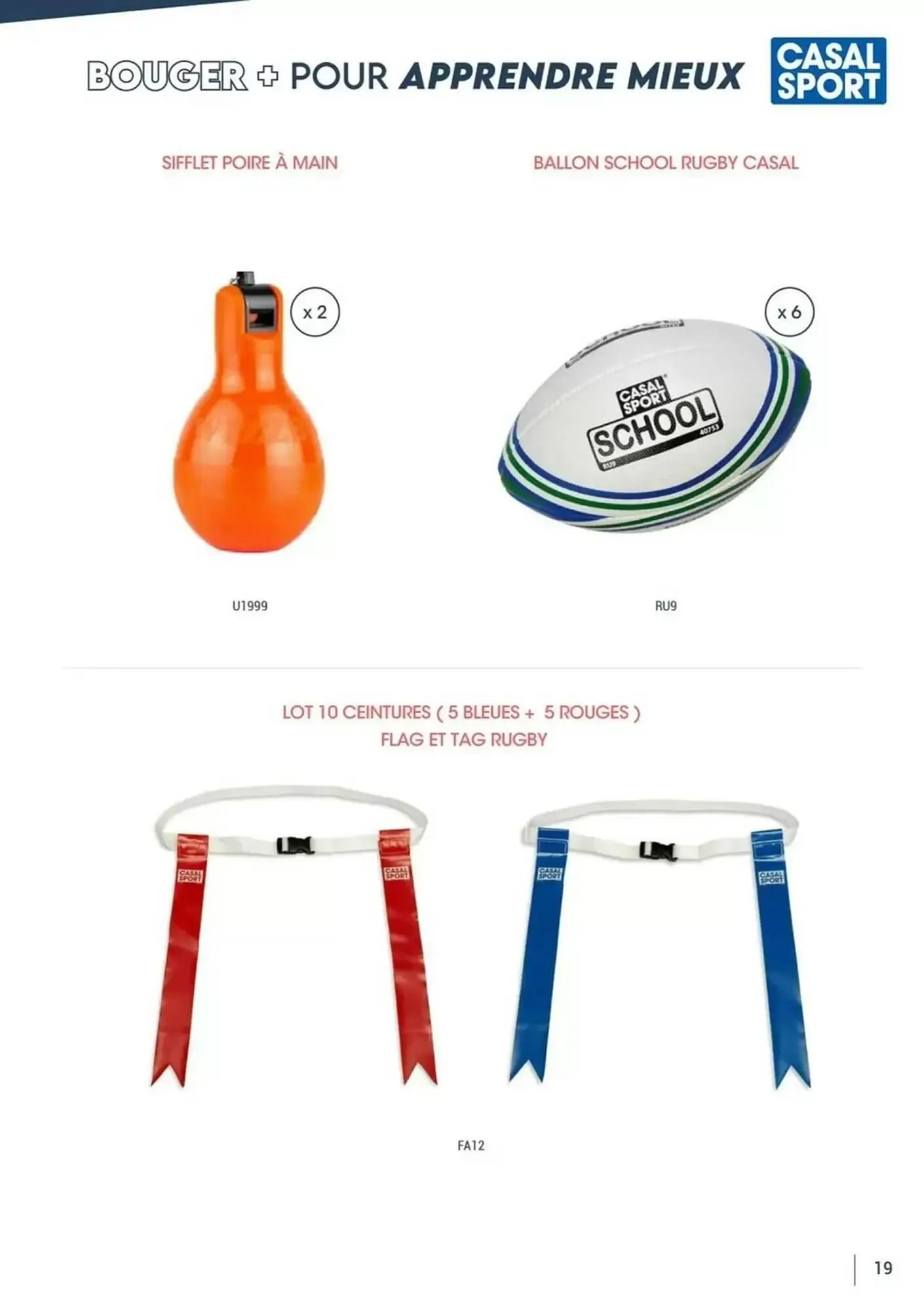 Catalogue Casal Sport du 15 avril au 31 mai 2026 - Catalogue page 19