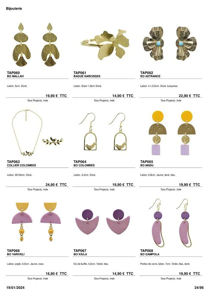 ARTISANAT . DéCORATION . MODE . JOUETS du 9 février au 31 août 2024 - Catalogue page 26