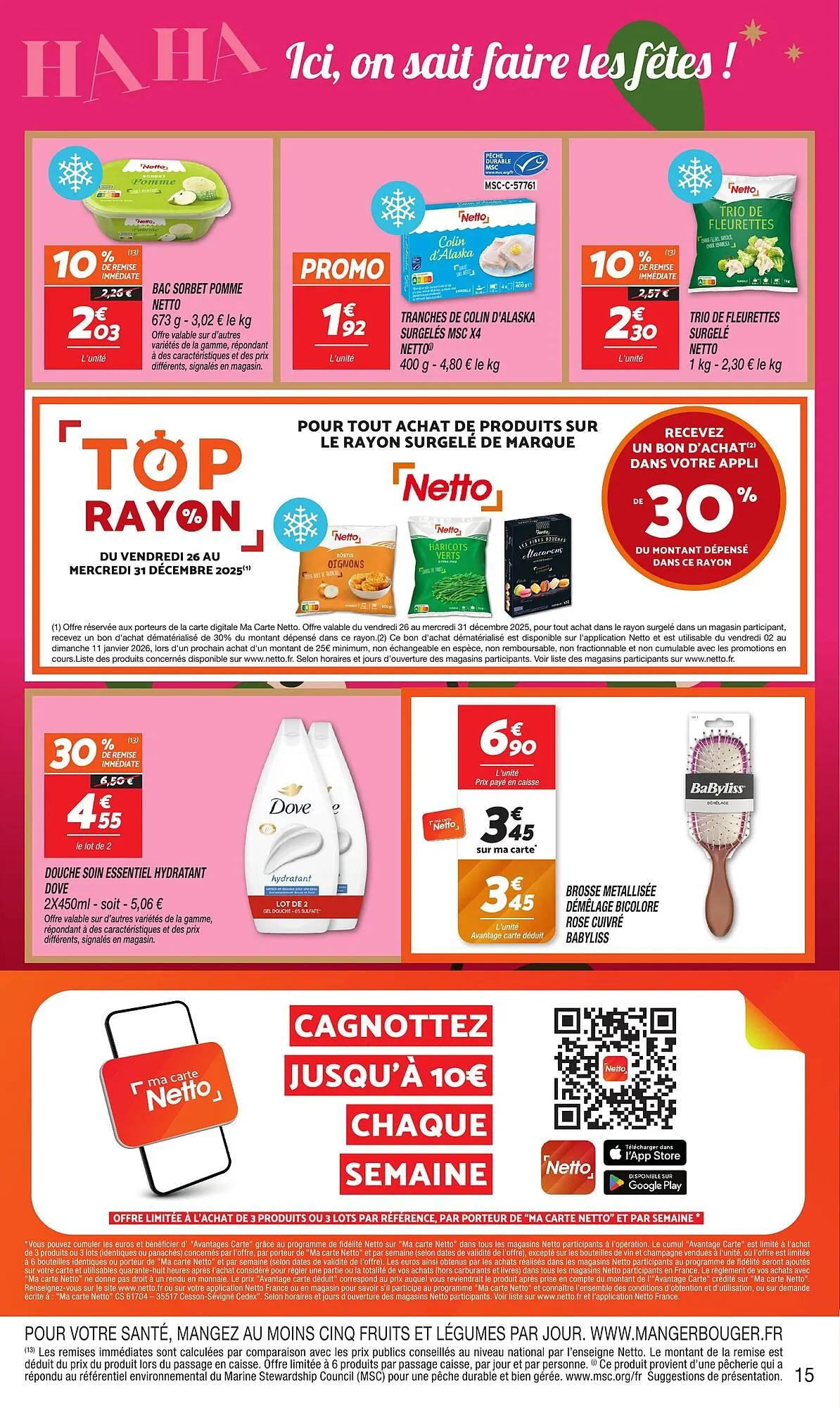 Catalogue Netto du 26 décembre au 31 décembre 2025 - Catalogue page 15