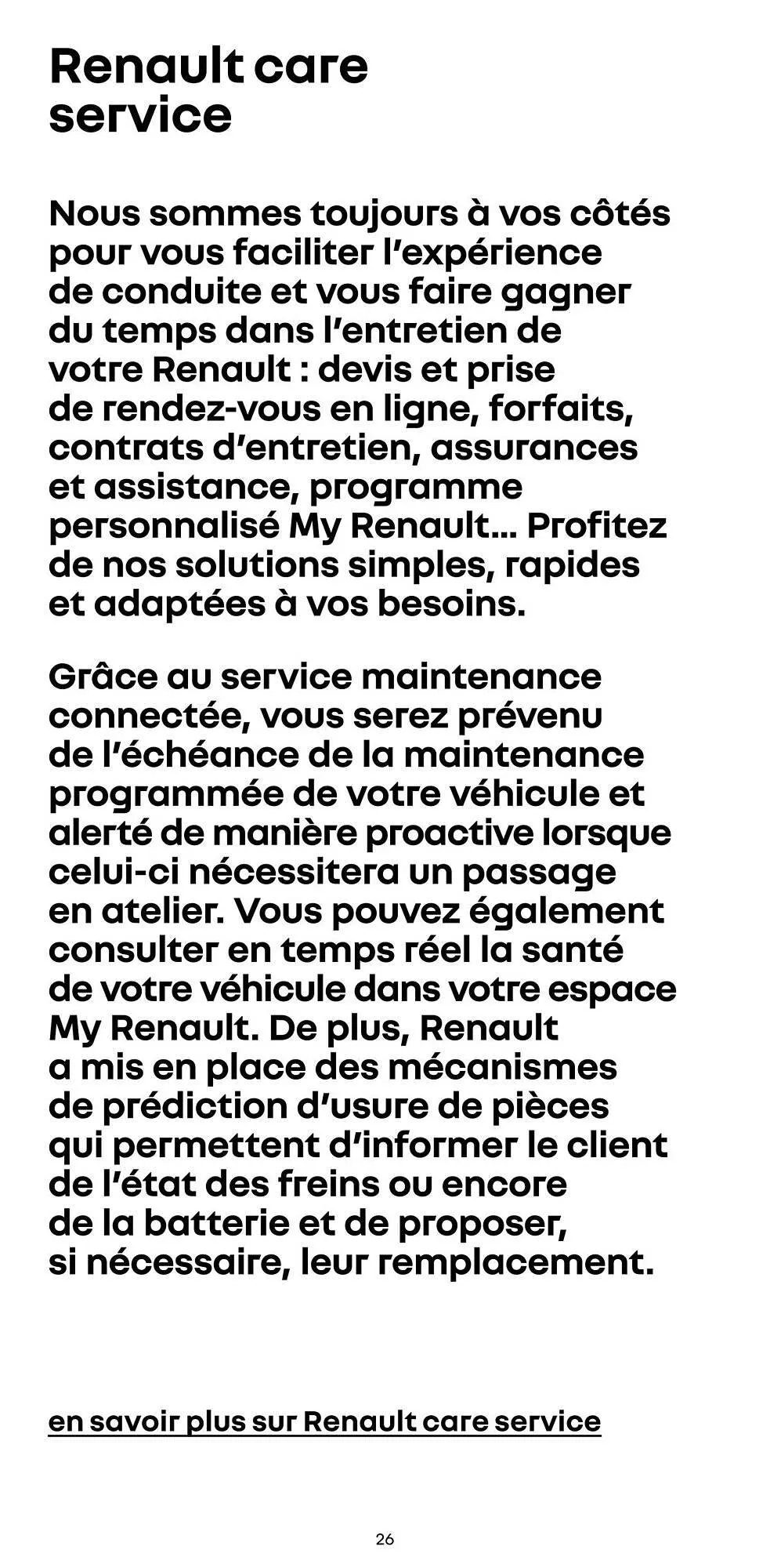 Catalogue Renault du 14 janvier au 31 janvier 2027 - Catalogue page 26