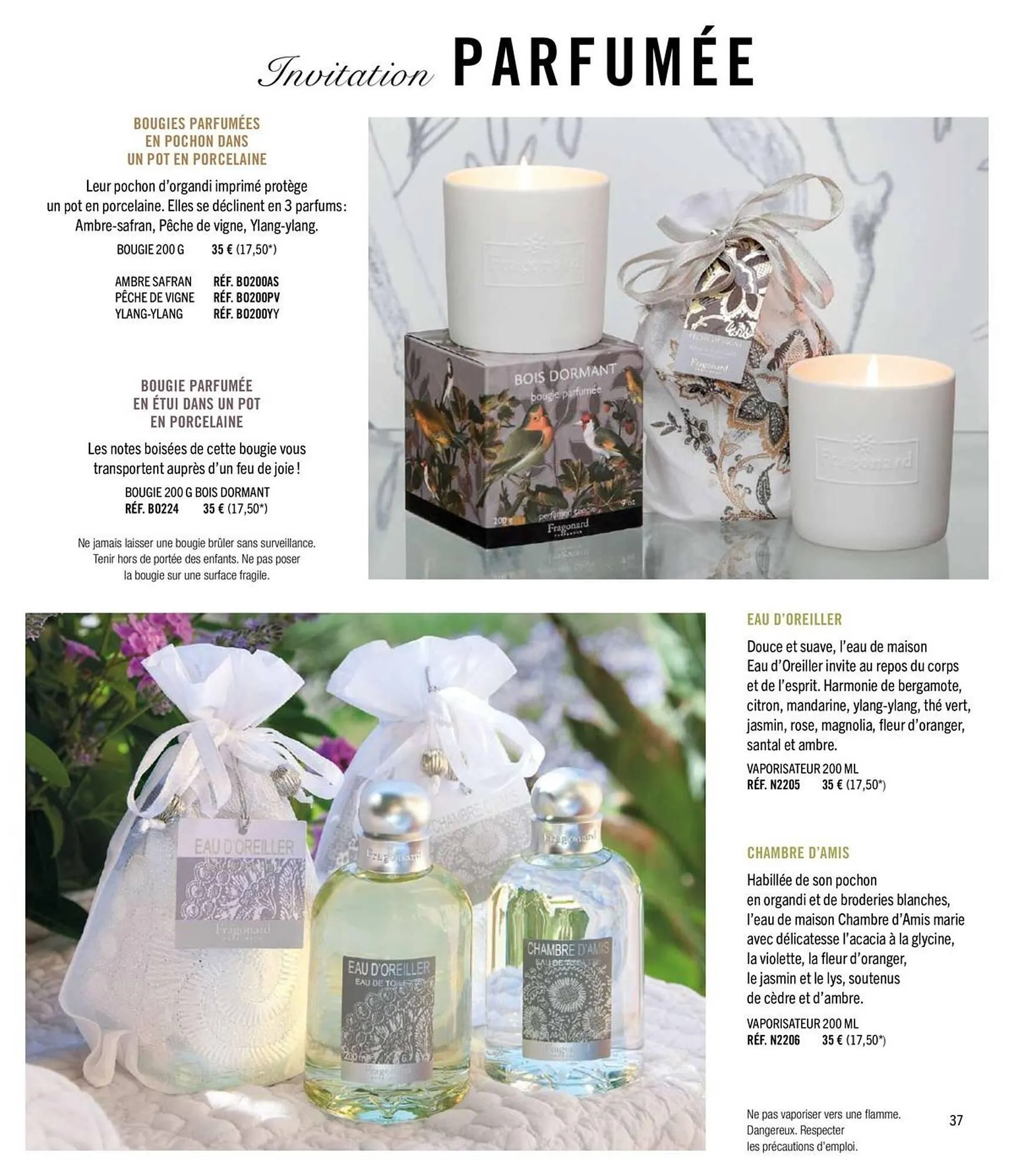 Catalogue Fragonard du 1 avril au 31 décembre 2026 - Catalogue page 37