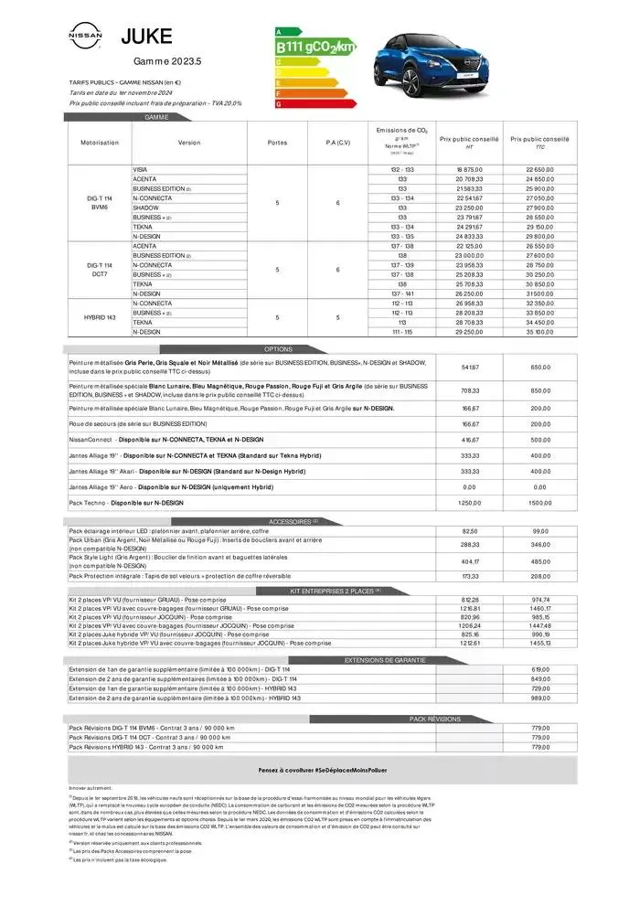 Nissan Juke du 7 mars au 7 mars 2026 - Catalogue page 35