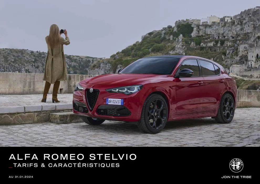 Alfa Romeo STELVIO du 24 avril au 24 avril 2025 - Catalogue page 1