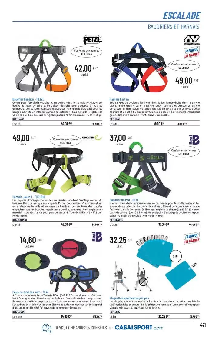 ÉQUIPEMENT SPORTIF du 6 mars au 31 décembre 2025 - Catalogue page 393