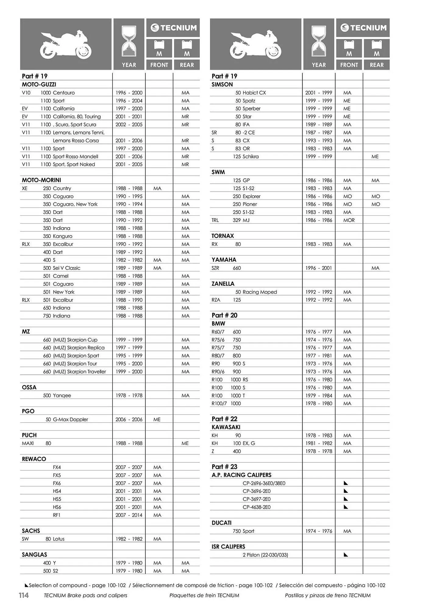 Catalogue Bihr du 23 mai au 31 décembre 2025 - Catalogue page 114
