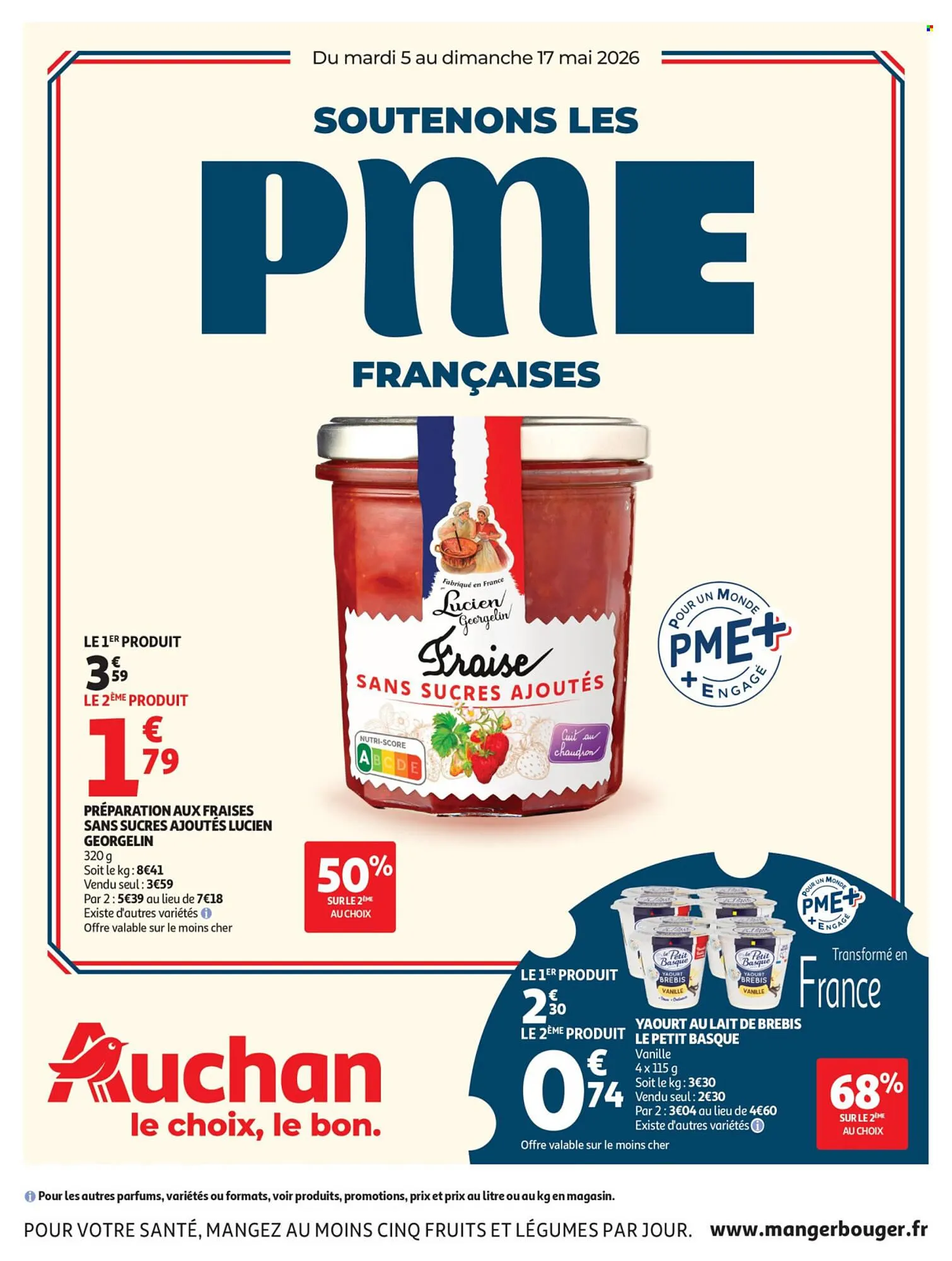 Catalogue Auchan du 5 mai au 17 mai 2026 - Catalogue page 1