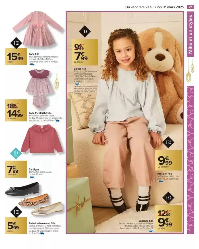 TOUT L'AÏD EL FITR À PETITS PRIX du 21 mars au 31 mars 2025 - Catalogue page 23