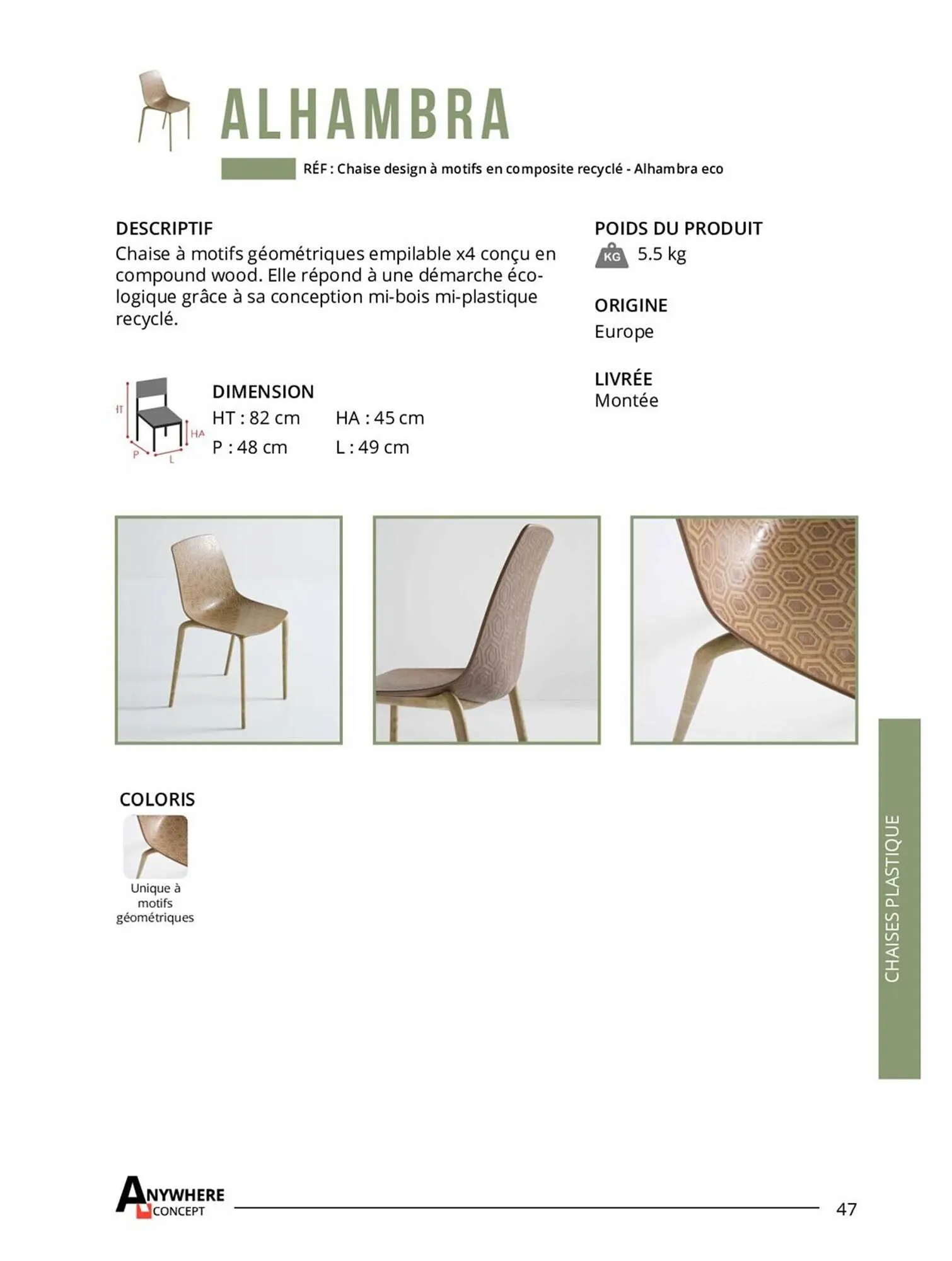 Catalogue 4 Pieds du 26 avril au 31 décembre 2023 - Catalogue page 47