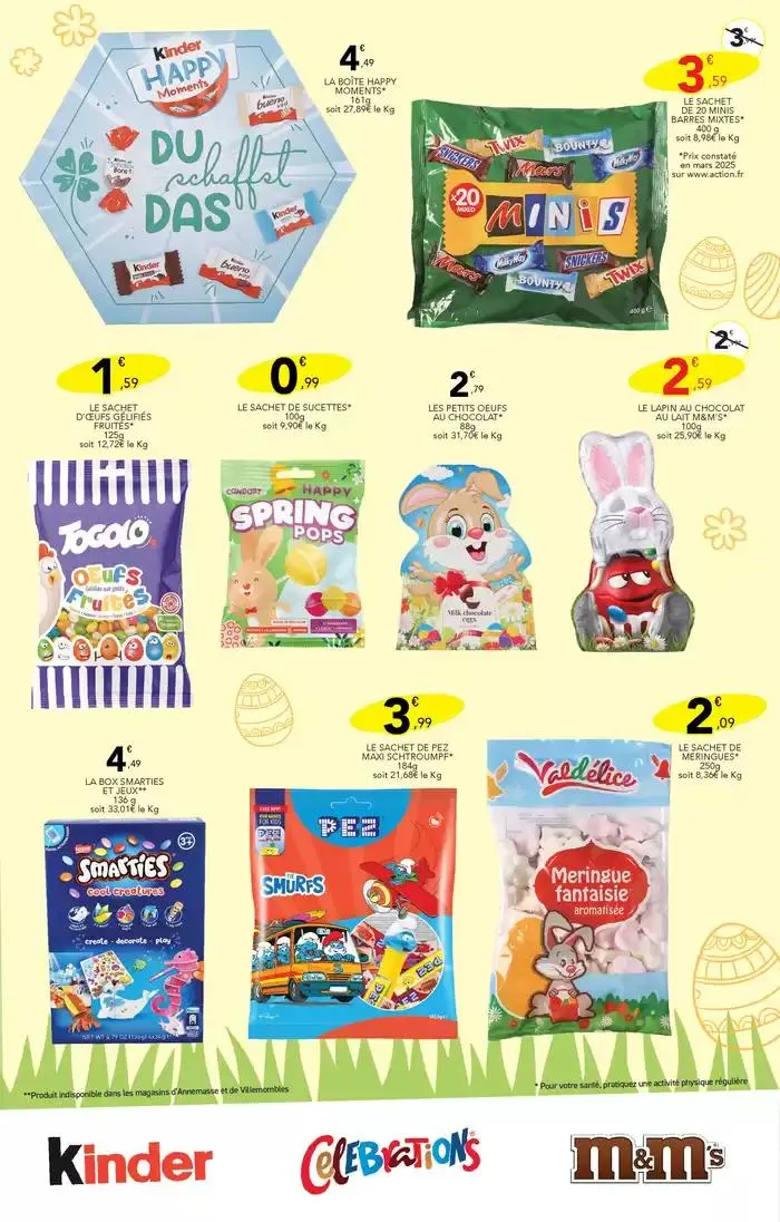 PÂQUES ARRIVE LA CHASSE AUX PRIX AUSSI du 2 avril au 13 avril 2025 - Catalogue page 3