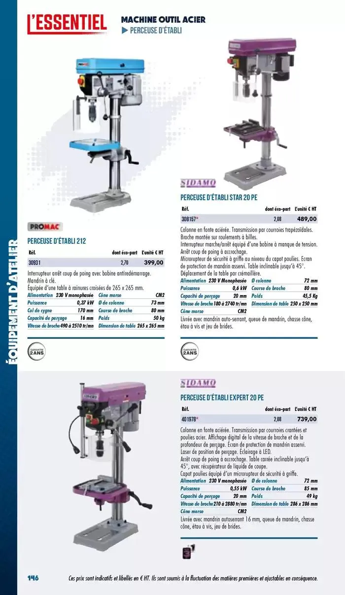 Essentiel Industrie 2025 du 3 janvier au 31 décembre 2025 - Catalogue page 148