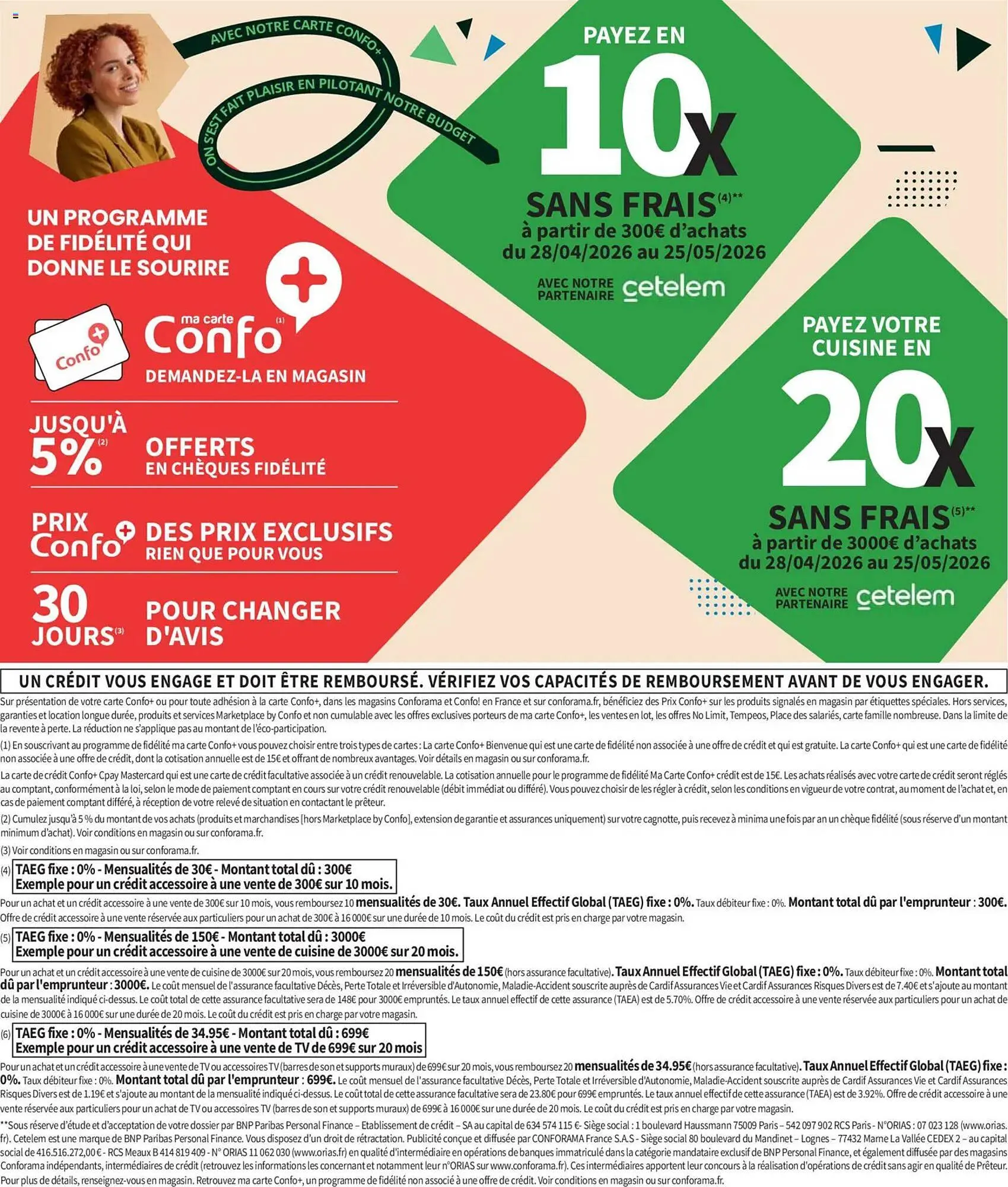 Catalogue Conforama du 28 avril au 25 mai 2026 - Catalogue page 2