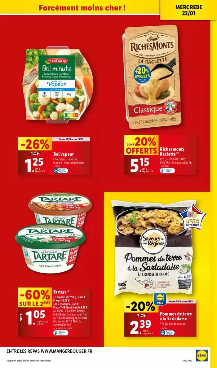 Lidl vous invite à un voyage culinaire en Asie avec leur gamme Vitasia! du 22 janvier au 28 janvier 2025 - Catalogue page 9